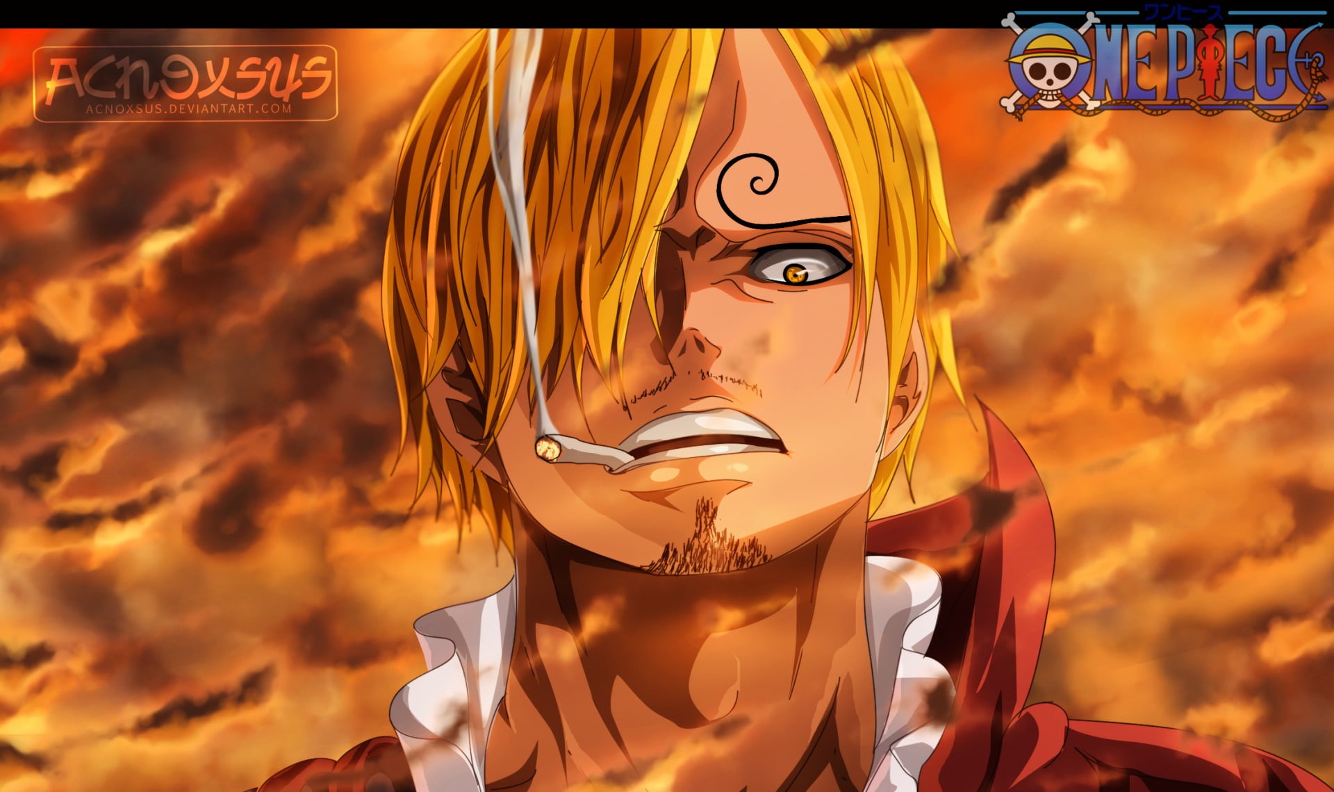 Sanji (One Piece), 1080P, Anime, One Piece, HD Wallpaper