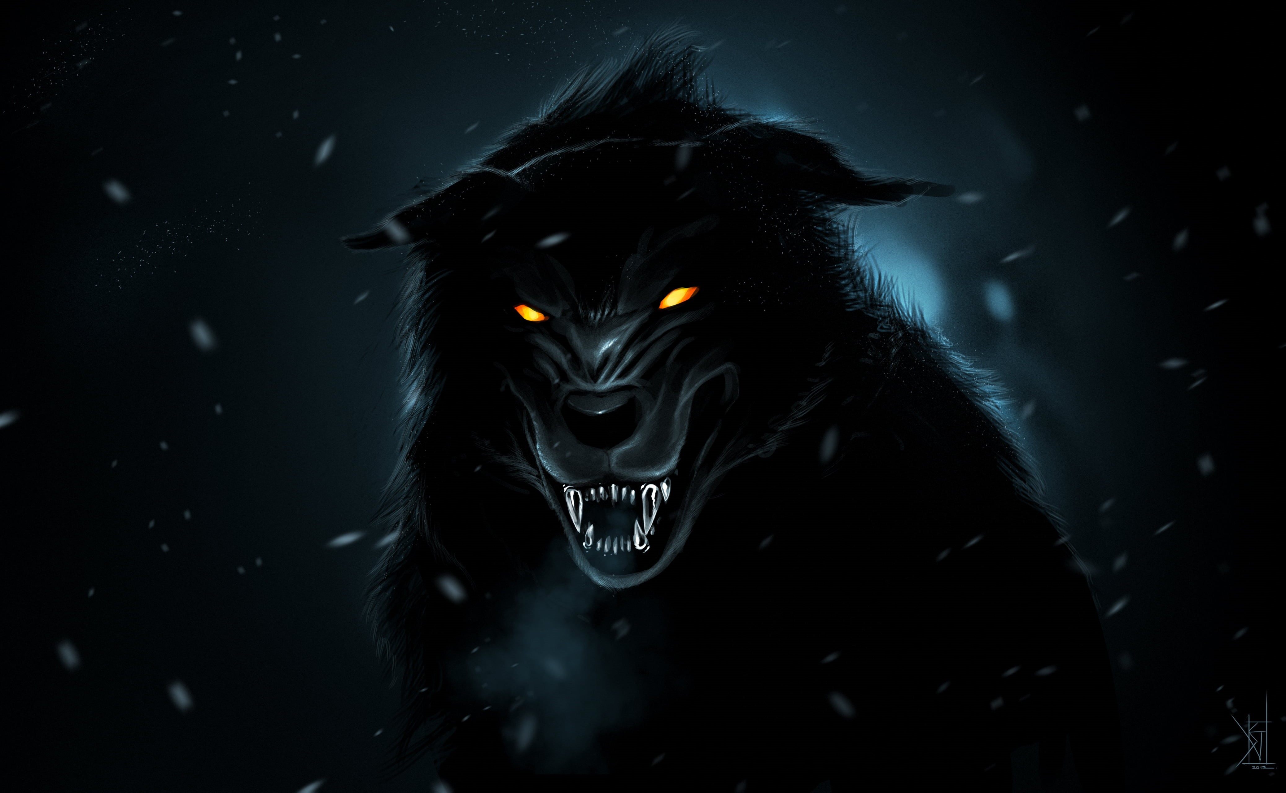 portrait, animal themes, art, close-up, illustration, aggression, carnivore, wolf, vertebrate, pets, outdoors, spooky, fur, animal, focus on foreground, HD Wallpaper