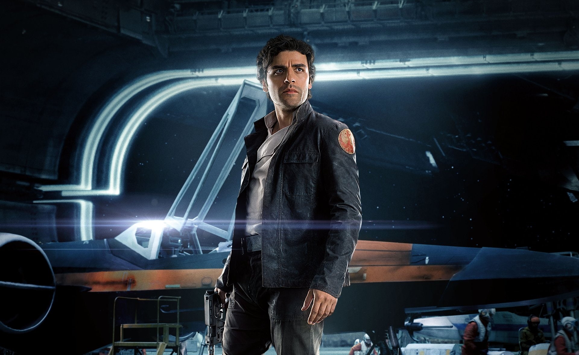 Star Wars: The Last Jedi, Oscar Isaac, Poe Dameron, Star Wars, 1080P, HD Wallpaper