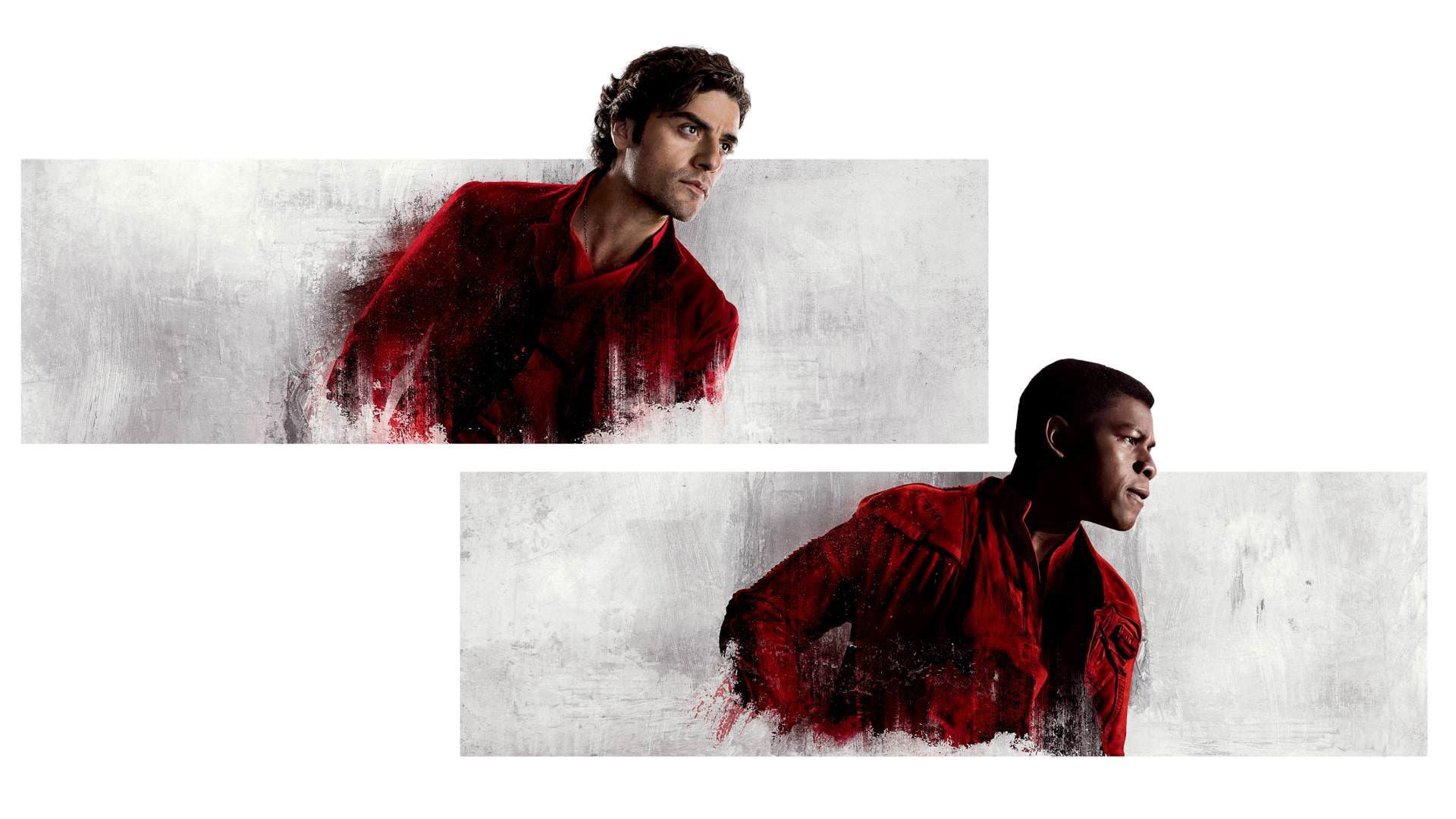 Star Wars: The Last Jedi, Poe Dameron, Star Wars, 1080P, Finn (Star Wars), Oscar Isaac, John Boyega, HD Wallpaper