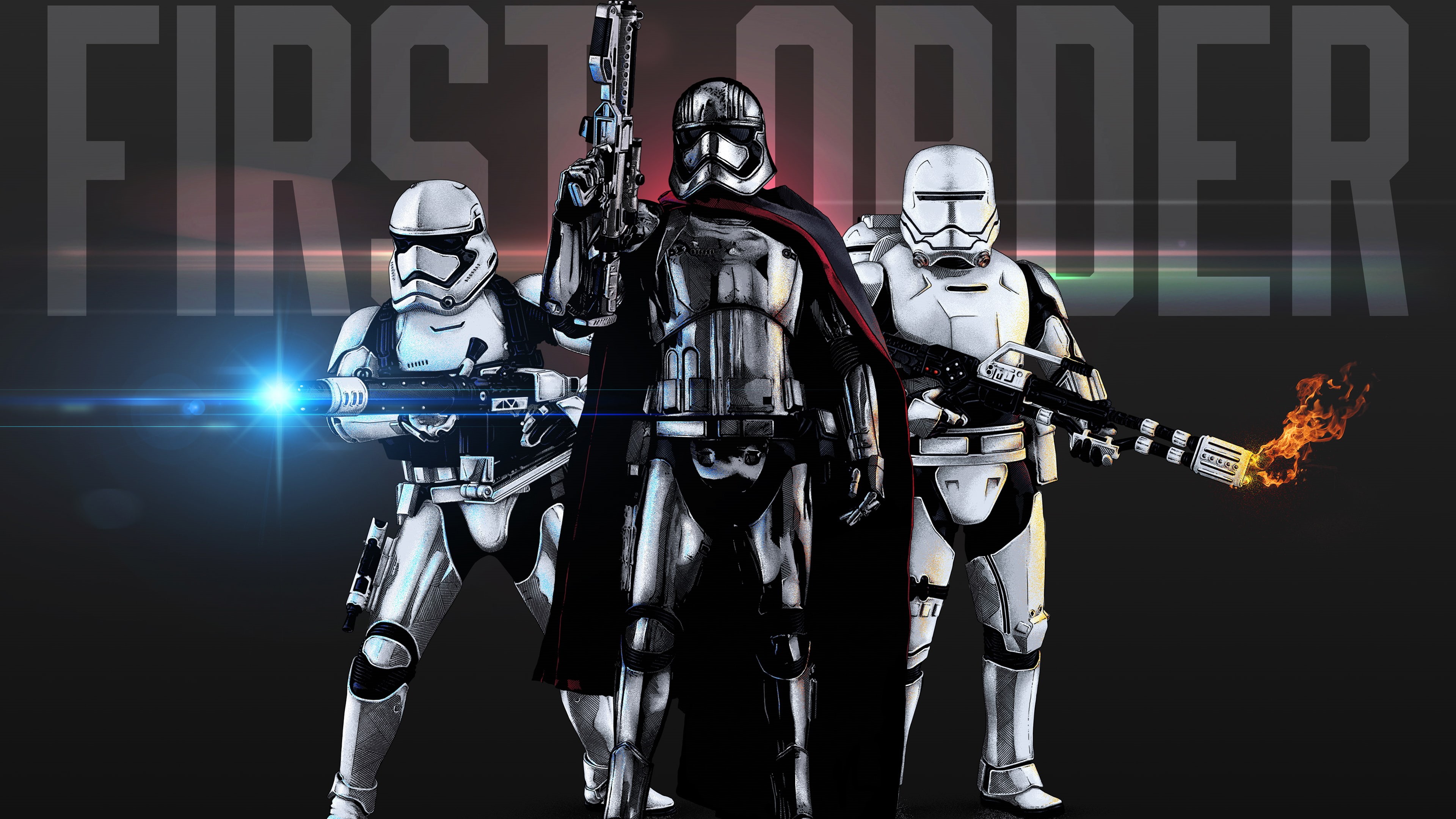 Captain, weapon, security, First, human representation, cyborg, k, indoors, standing, Order, people, government, representation, helmet, uniform, technology, HD Wallpaper