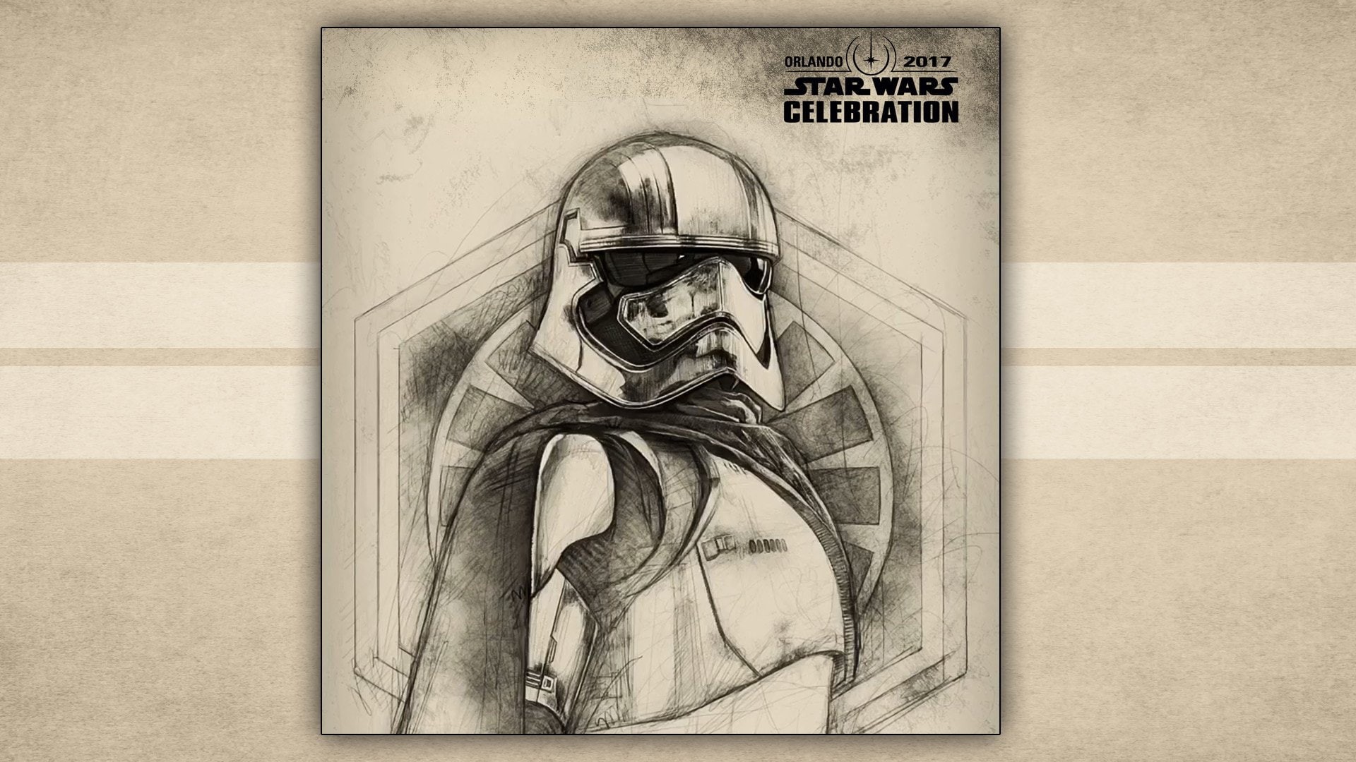 Star Wars Celebration, Star Wars, Captain Phasma, Badge Art, 1080P, HD Wallpaper
