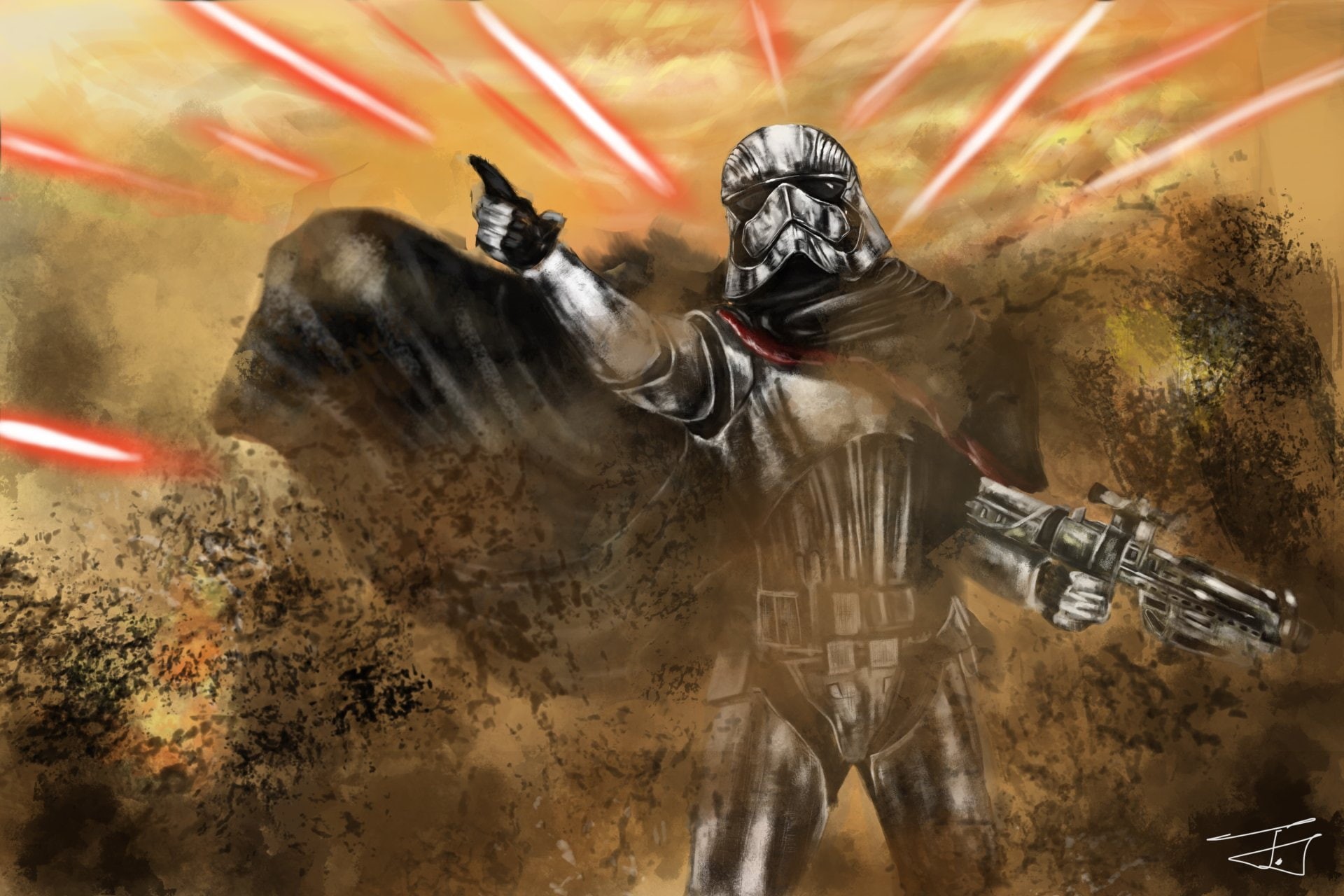 Star Wars Episode VII: The Force Awakens, 1080P, Captain Phasma, Star Wars, HD Wallpaper