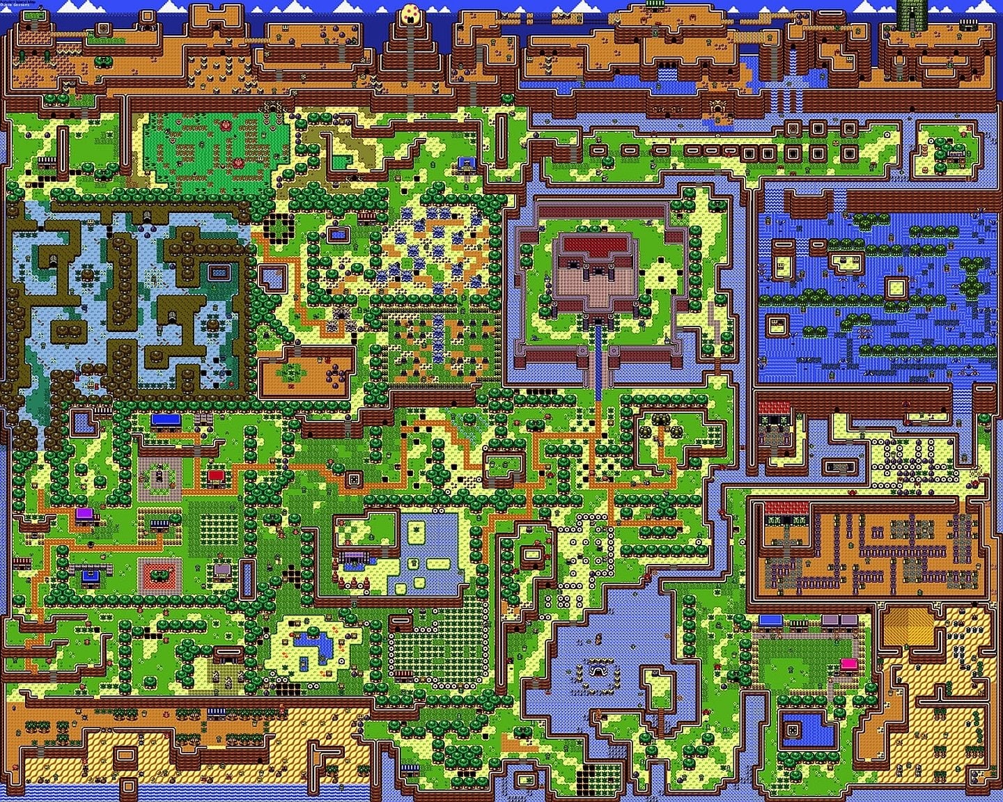 Map, Zelda, 720P, The Legend of Zelda: Links Awakening, HD Wallpaper