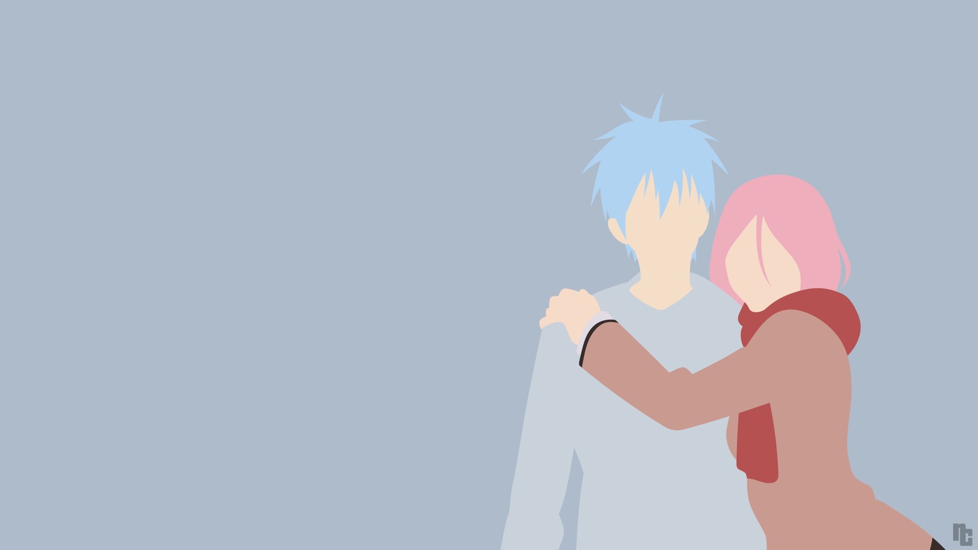 Anime, Tetsuya Kuroko, Satsuki Momoi, Kurokos Basketball, 1080P, HD Wallpaper