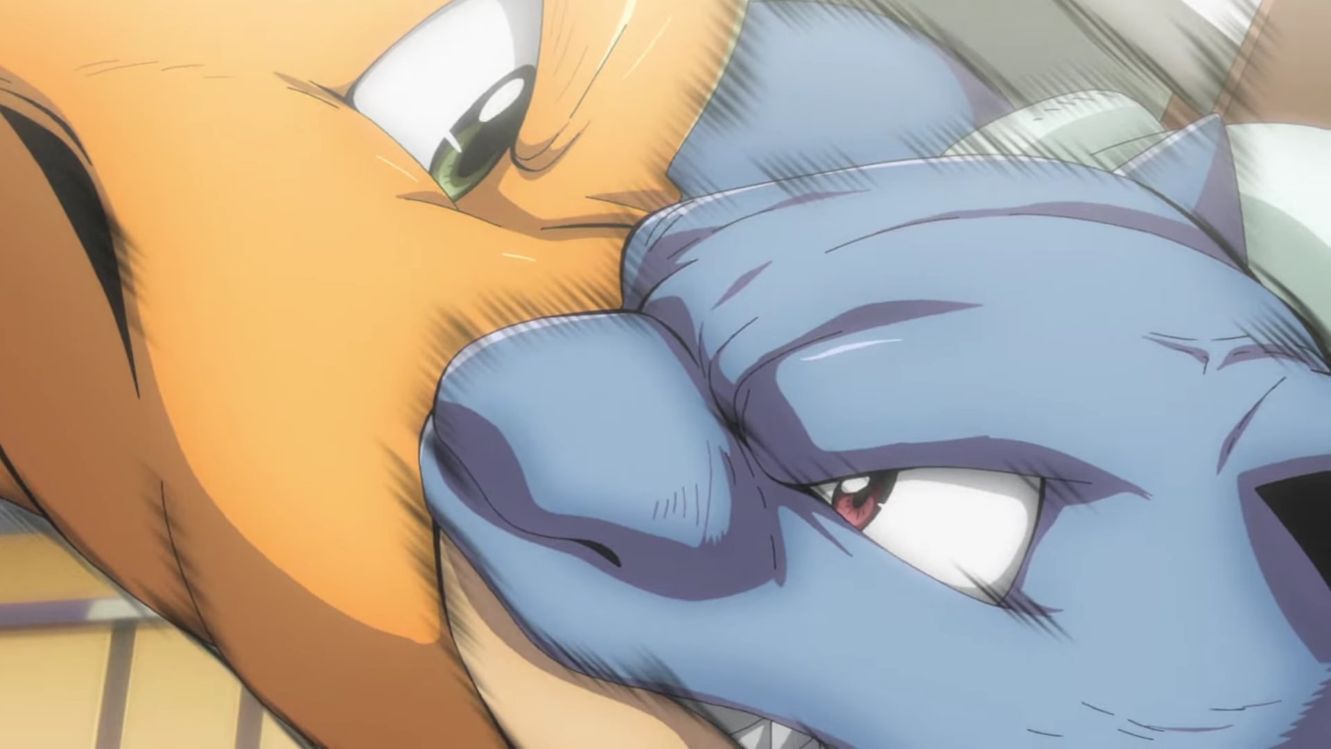Blastoise, Dragonite, Pokemon First Generation, 1080P, HD Wallpaper