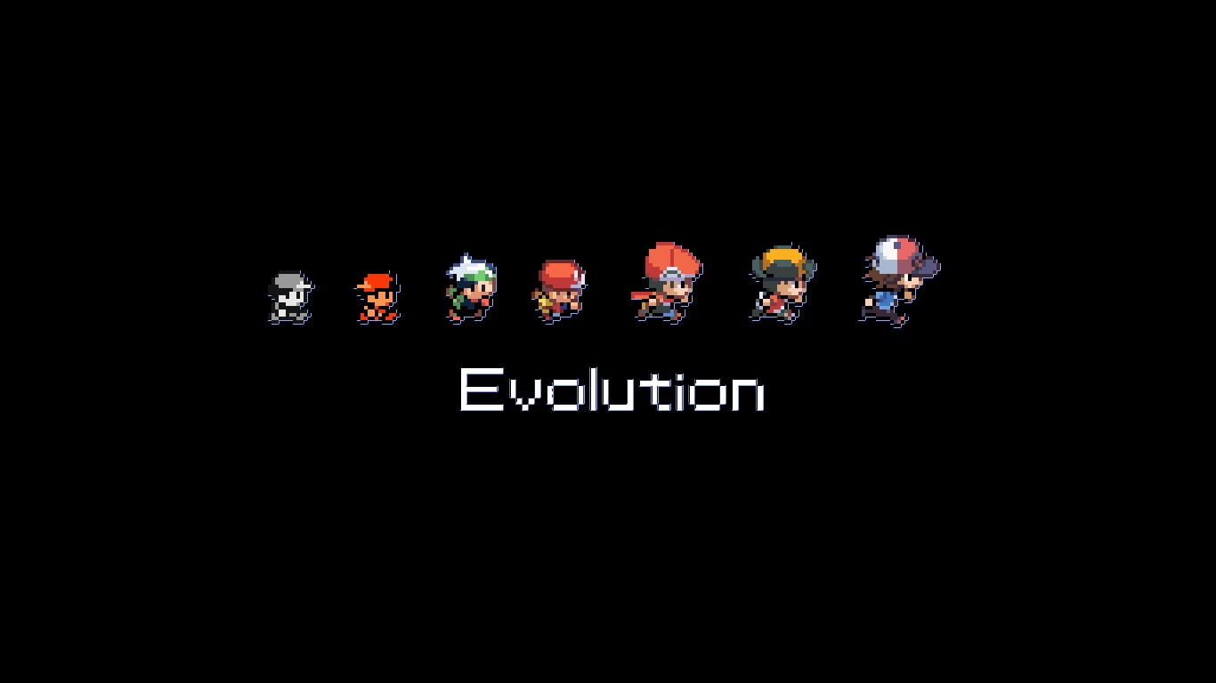 Evolution, Pokemon First Generation, 720P, Protagonist, HD Wallpaper