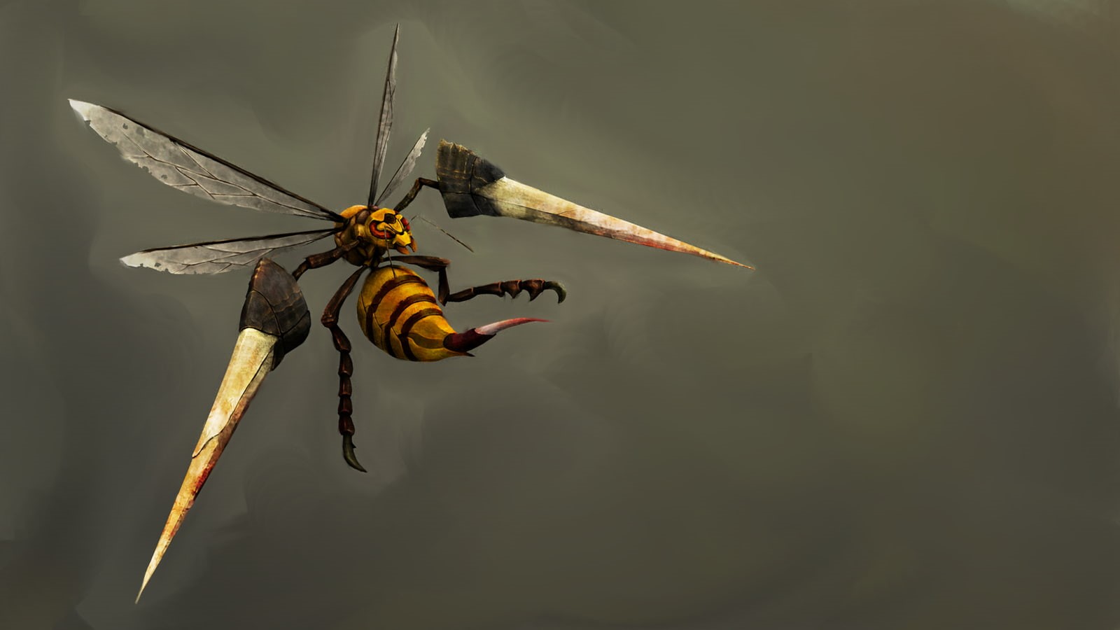 720P, Pokemon First Generation, insect, beedrill, HD Wallpaper