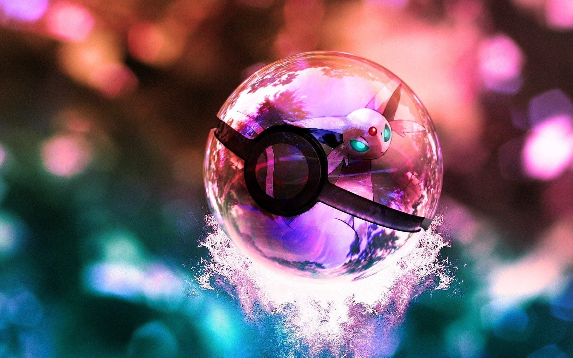 1080P, Espeon, Pokemon third generation, HD Wallpaper