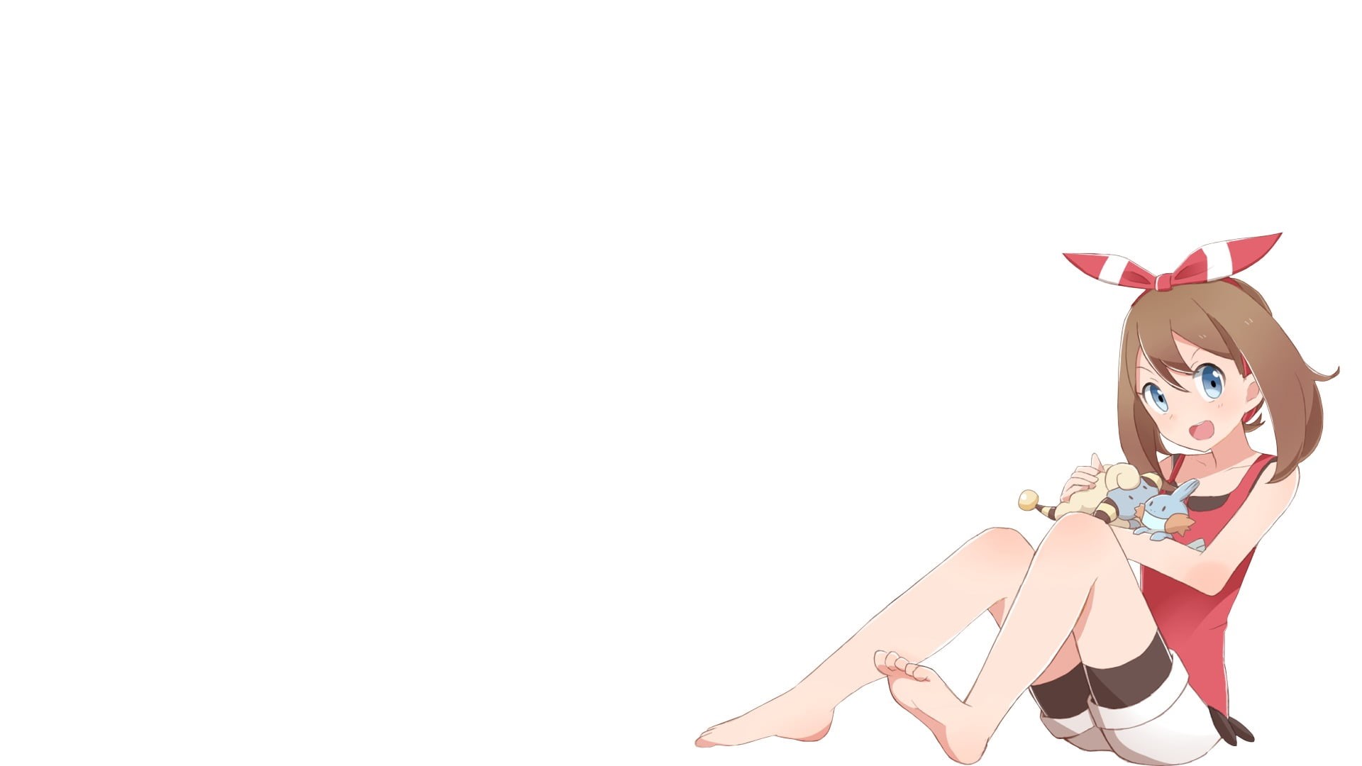 looking at camera, may, women, hairstyle, portrait, standing, young adult, three quarter length, young women, May (pokemon), leisure activity, cut out, HD Wallpaper