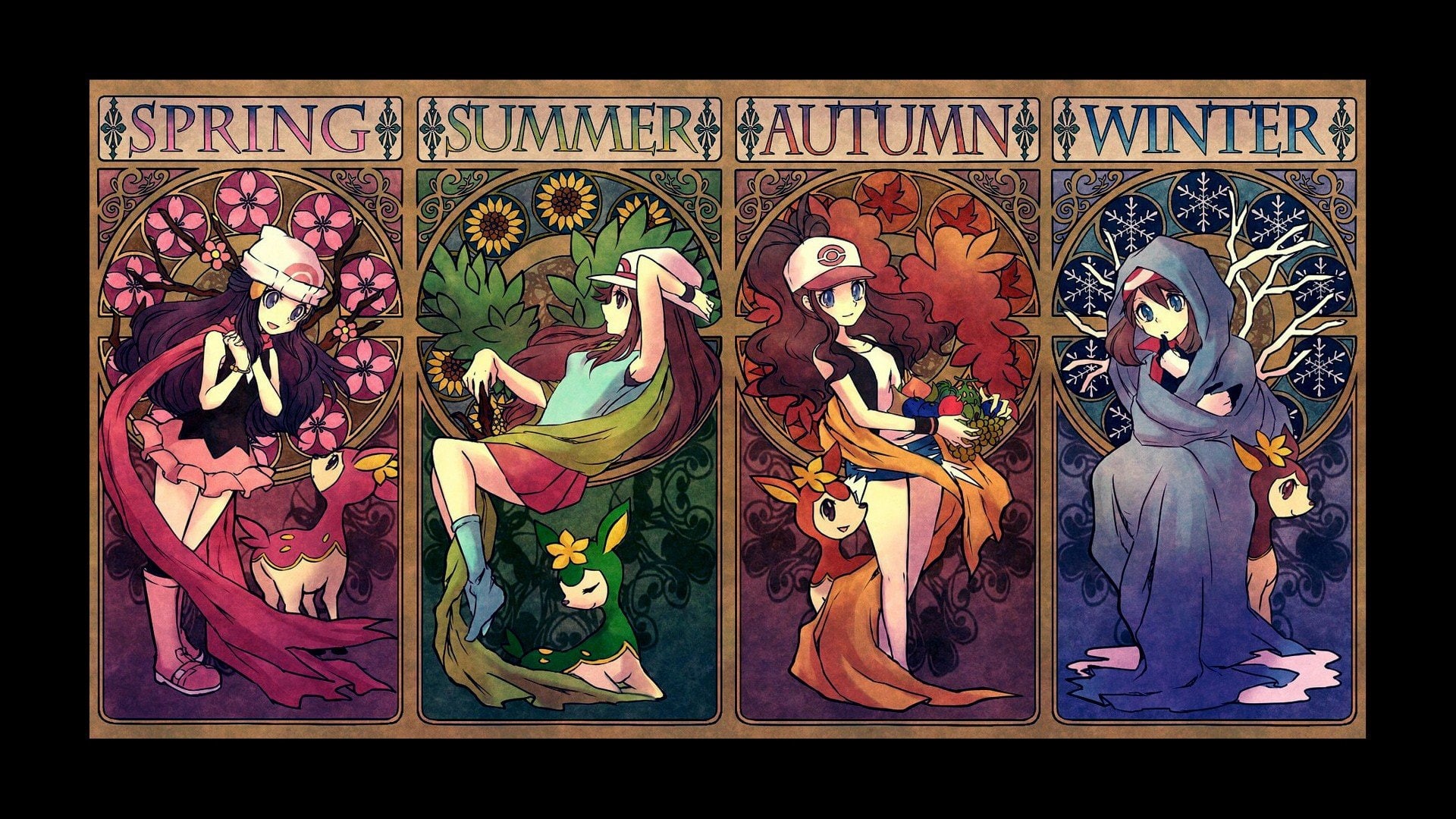 pokemon, 1080P, Pokémon Trainers, May (pokemon), HD Wallpaper