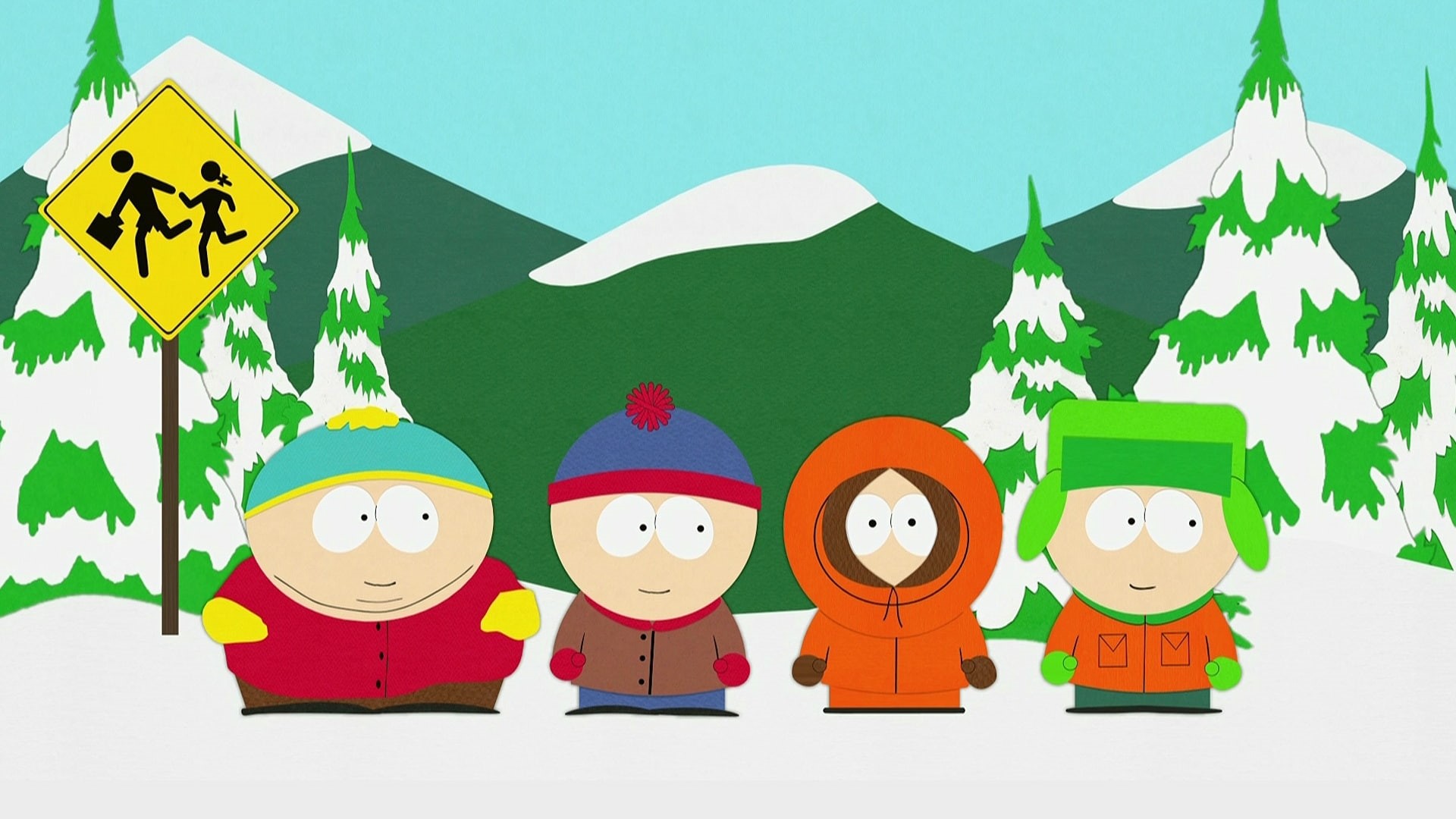 cartoon/comic, south, 1080P, park, hd, HD Wallpaper
