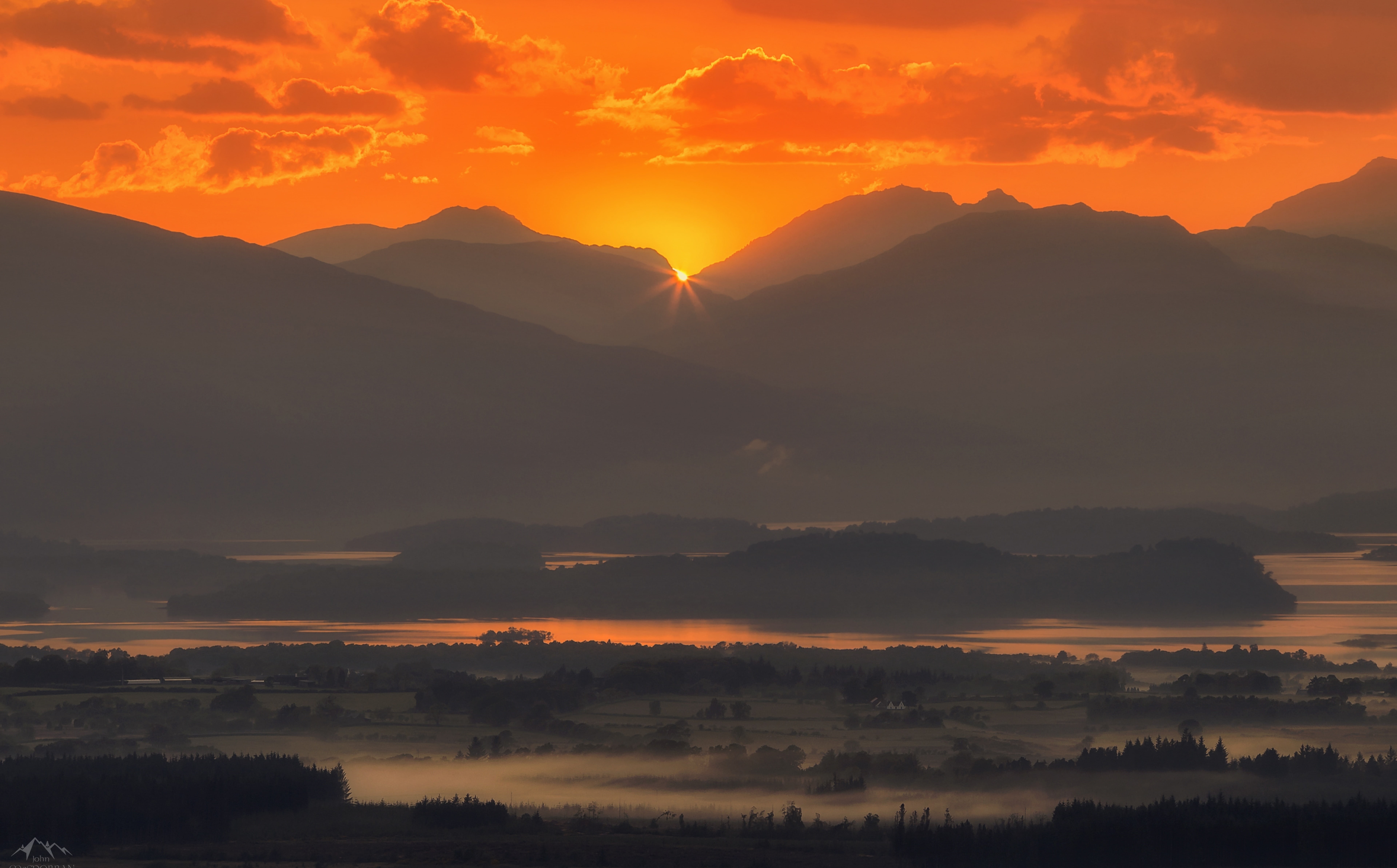 outdoors, Mist, scenics - nature, beauty in nature, visit, Sunset, mountain range, majestic, Photo, Wilderness, places, Outdoor, Beautiful, cloud - sky, HD Wallpaper