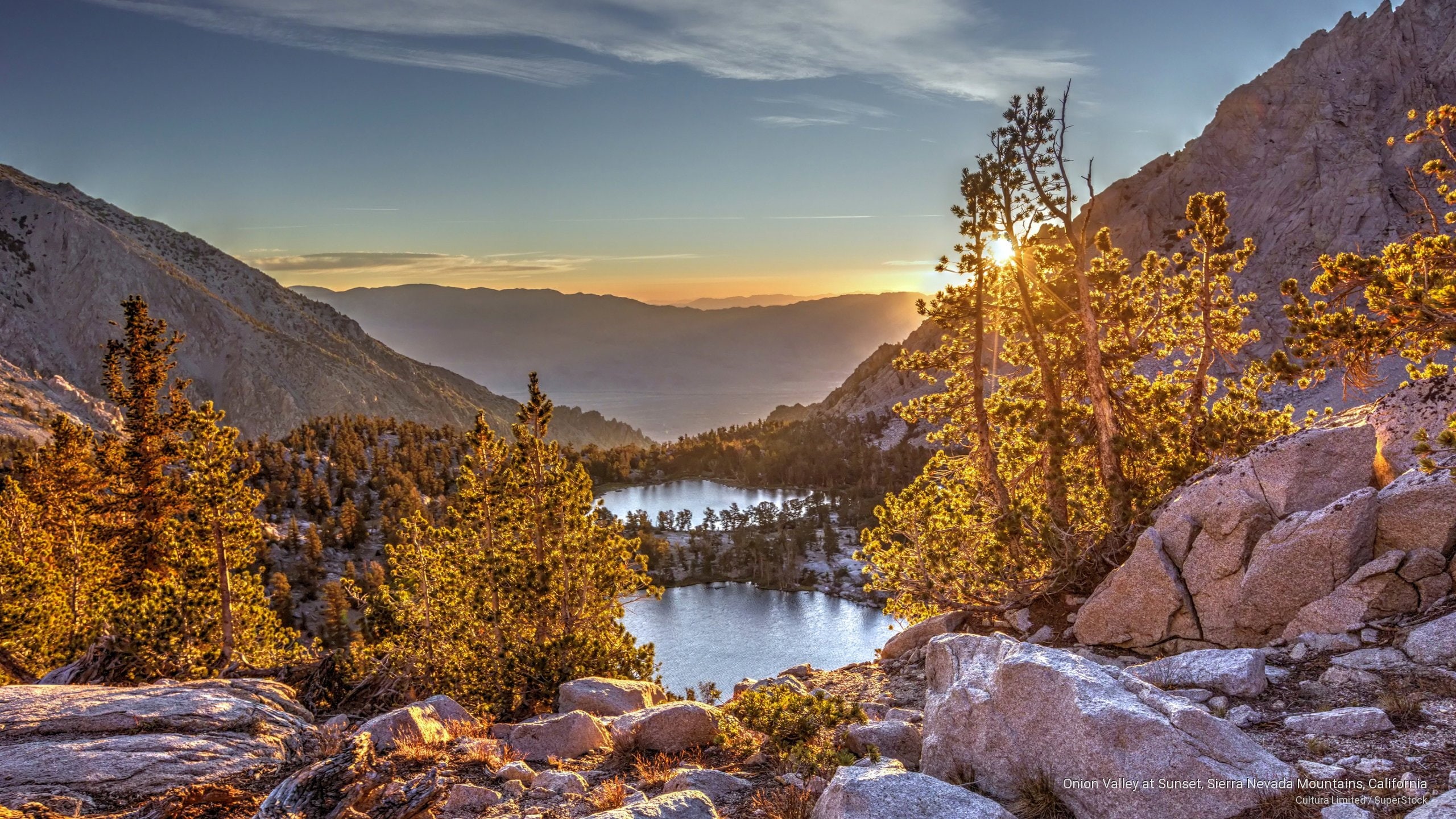 nevada, sunset, Mountains, california, sierra, valley, onion, 2K, HD Wallpaper