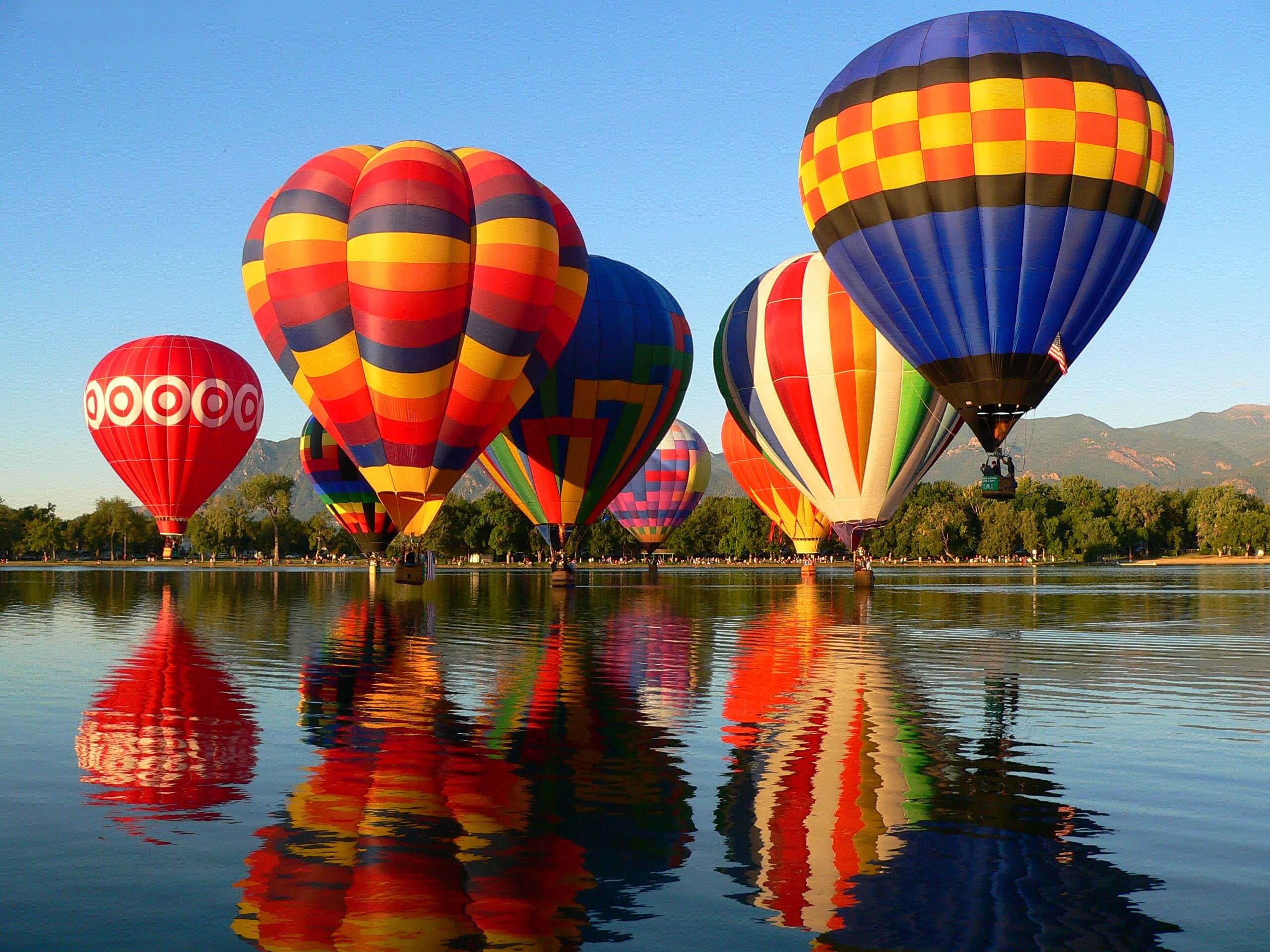 balloon, 2K, Colorado, hot air balloons, HD Wallpaper