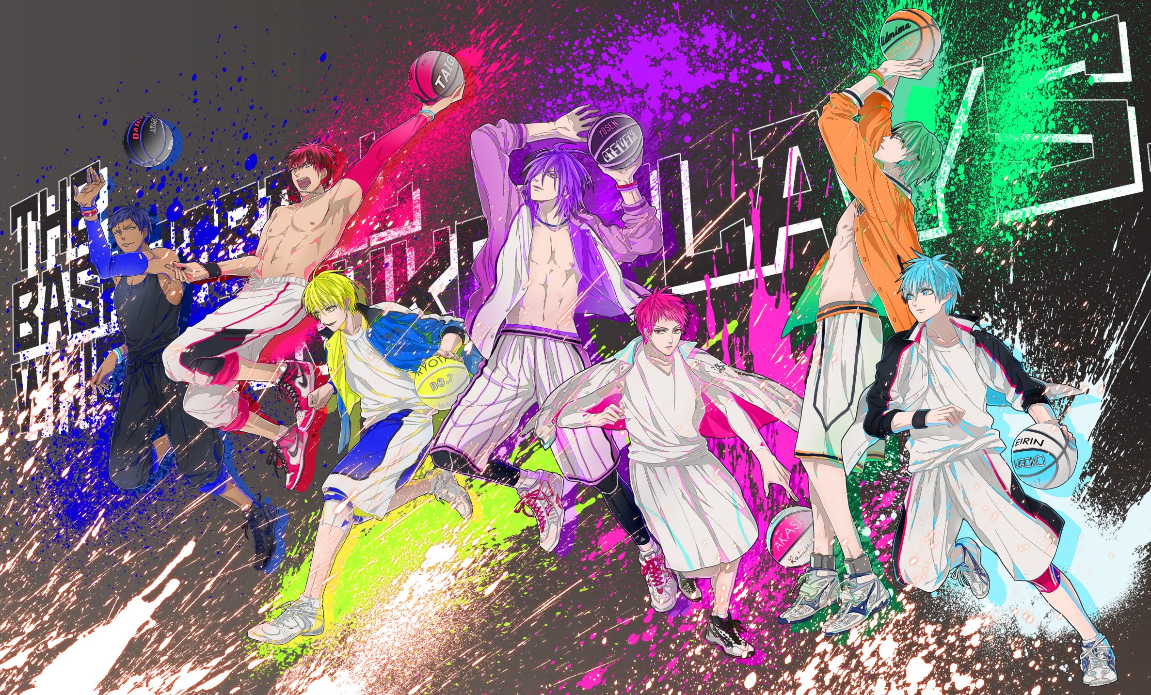 basket, 1080P, kuroko, HD Wallpaper
