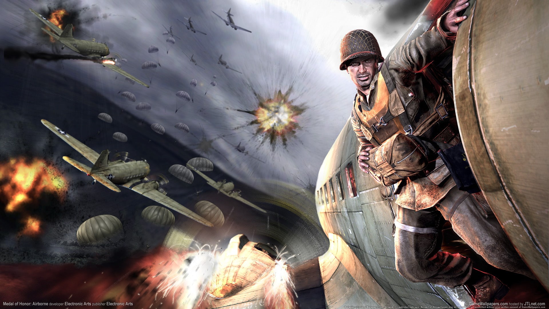 1080P, honor, airborne, medal, HD Wallpaper