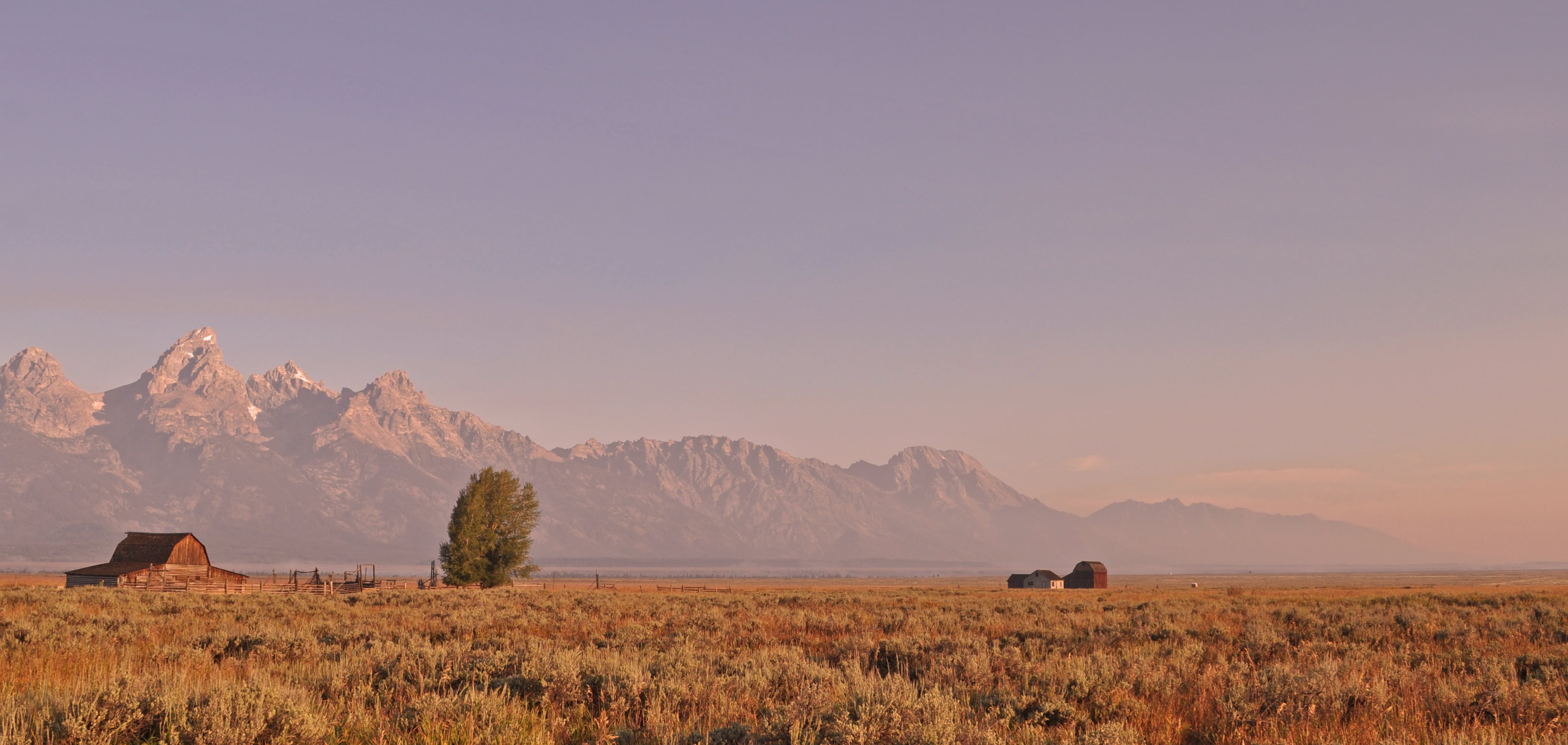 blue, mormon, NP, Mountains, row, nature, Barn, Mormon  Row, landscape, grand, mountain, Moulton, brown, WY, scenics, Mormon Row, sunrise, greenfield, teton, HD Wallpaper