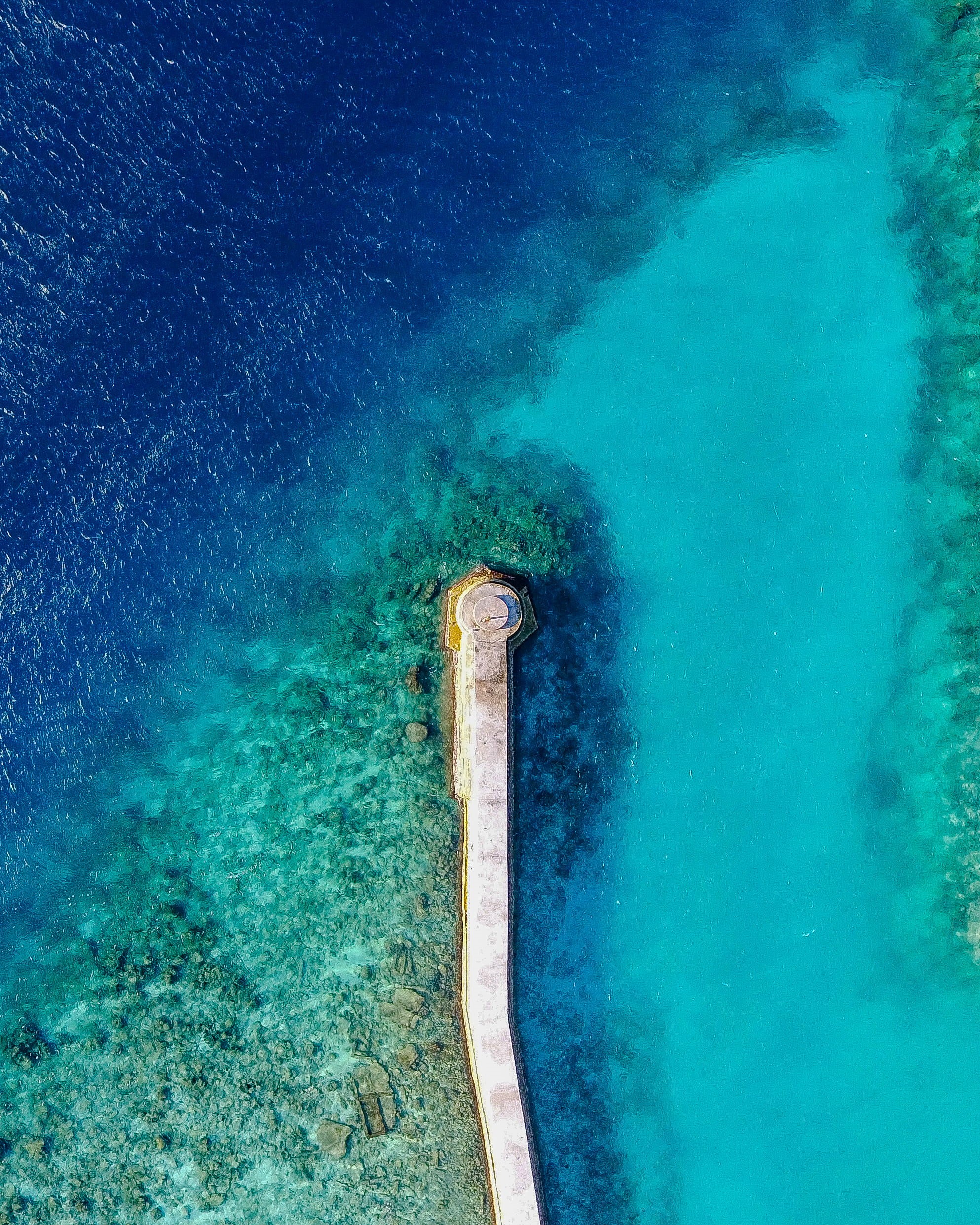 body, clear, high angle view, coral, bright, eyeview, maldife, building, scenics - nature, bird, nautical vessel, pier, no people, holiday, tranquility, Phone HD Wallpaper