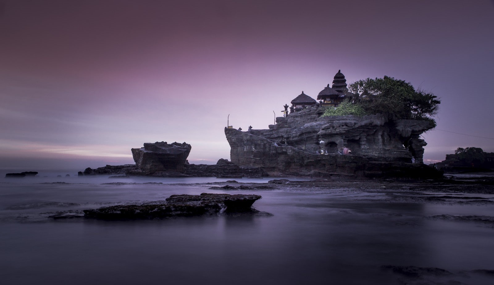 rocks, sunset, 720P, Bali, temple, ancient, photography, HD Wallpaper