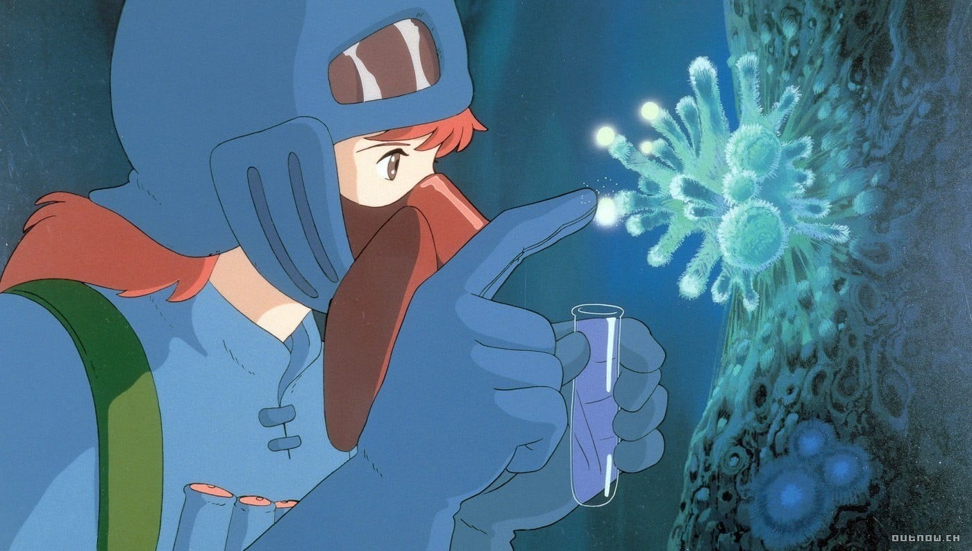 anime, 720P, male likeness, no people, swimming, nature, fish, Nausicaa, marine, underwater, art and craft, representation, archival, outdoors, Nausicaa of the Valley of the Wind, HD Wallpaper