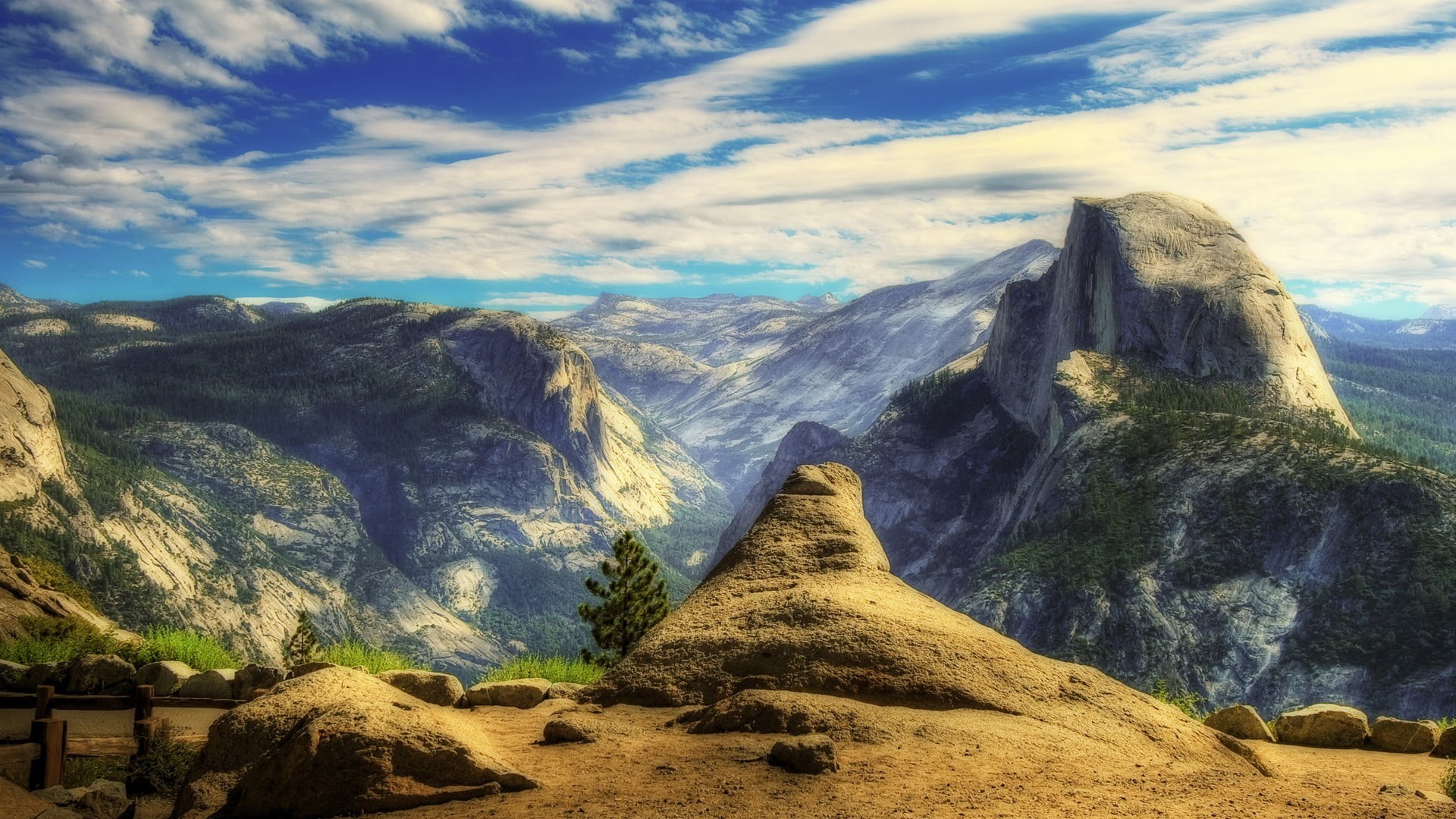 mountain peak, mountain, landscape, travel destinations, rocks, idyllic, day, rock, no people, environment, tranquil scene, mountain range, arid climate, HD Wallpaper