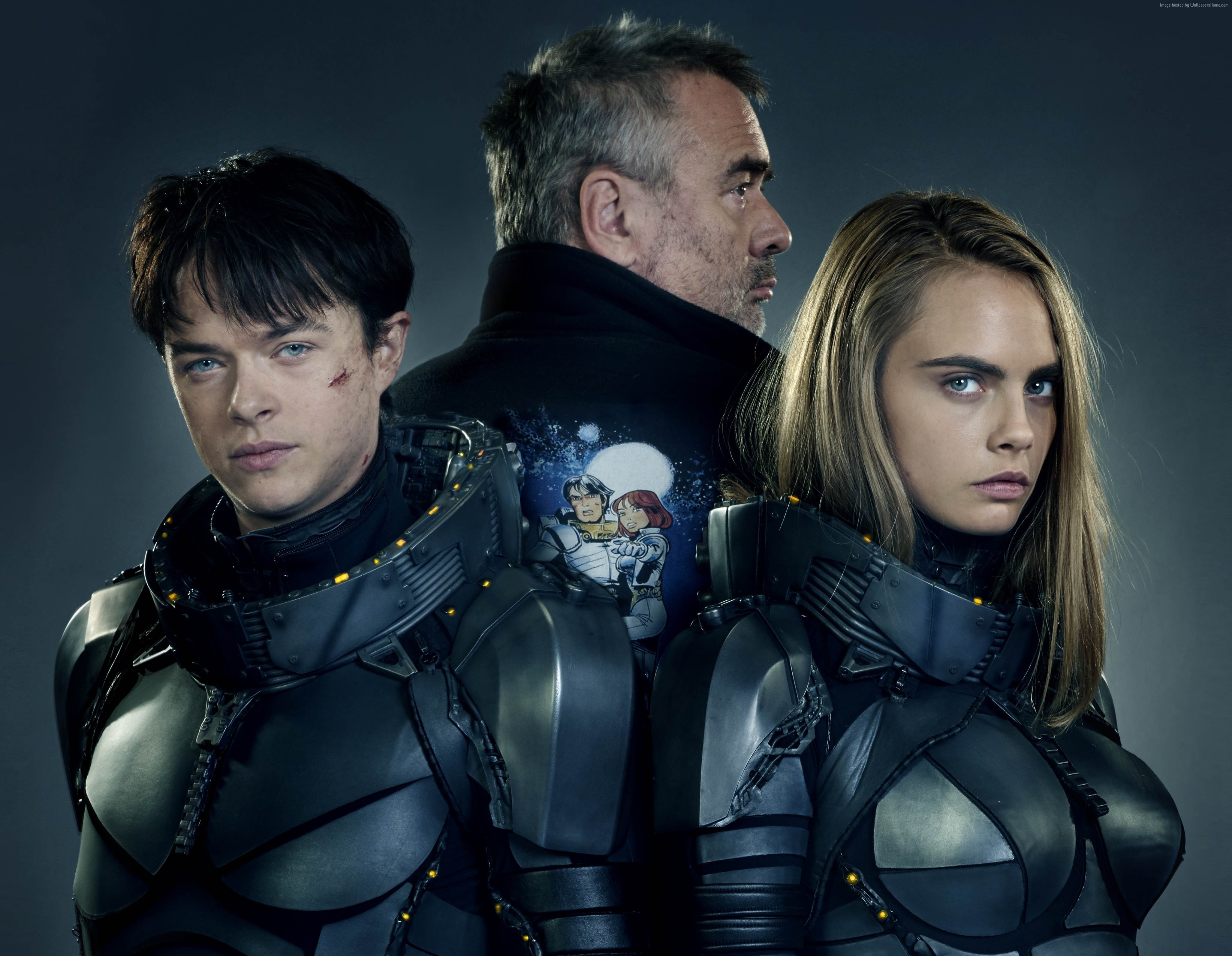 Dane DeHaan, Valerian and the City of a Thousand Planets, 4K, Cara Delevingne, HD Wallpaper
