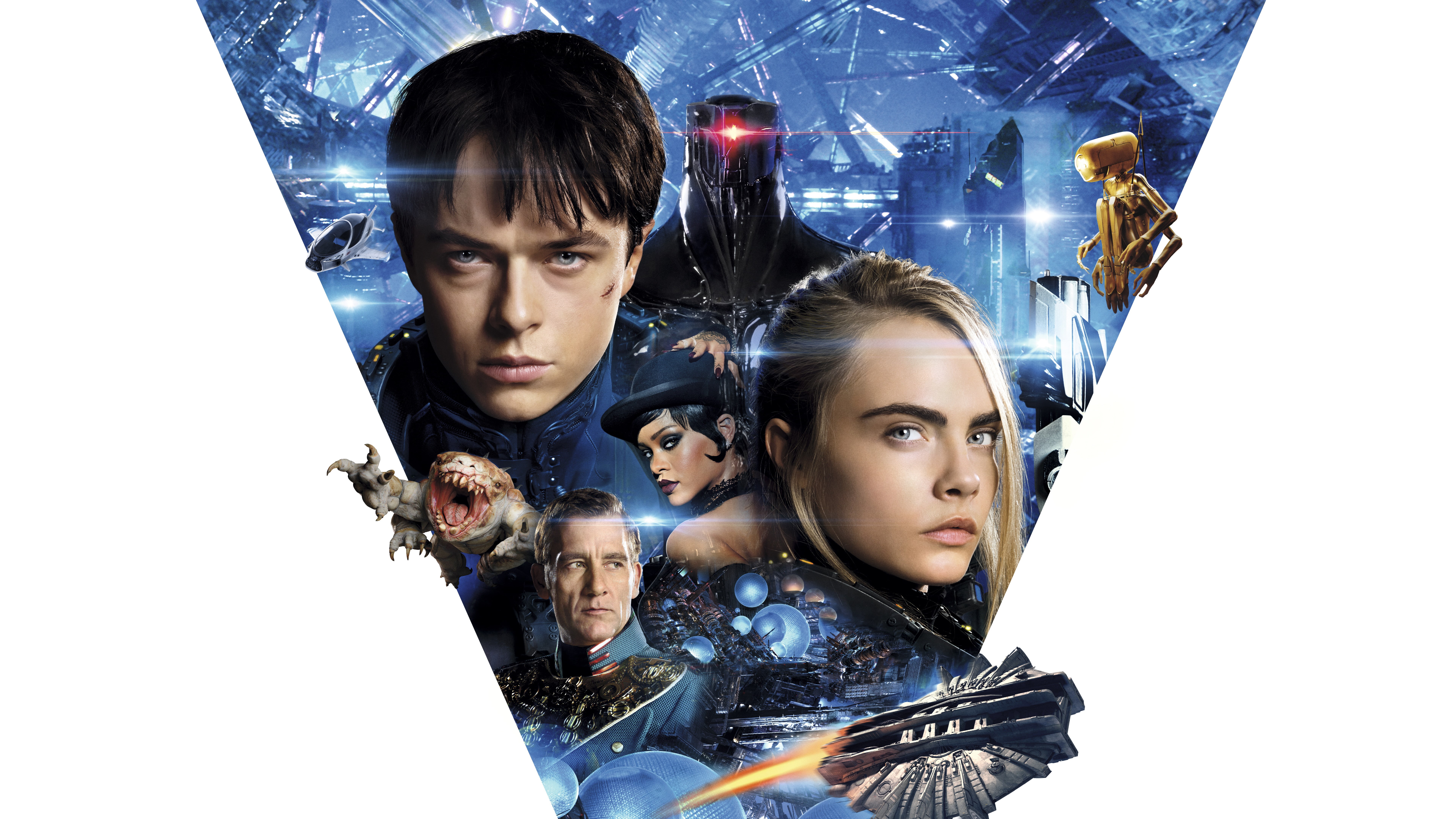 4K, 2017, 8K, 8K, Valerian and the City of a Thousand Planets, HD Wallpaper