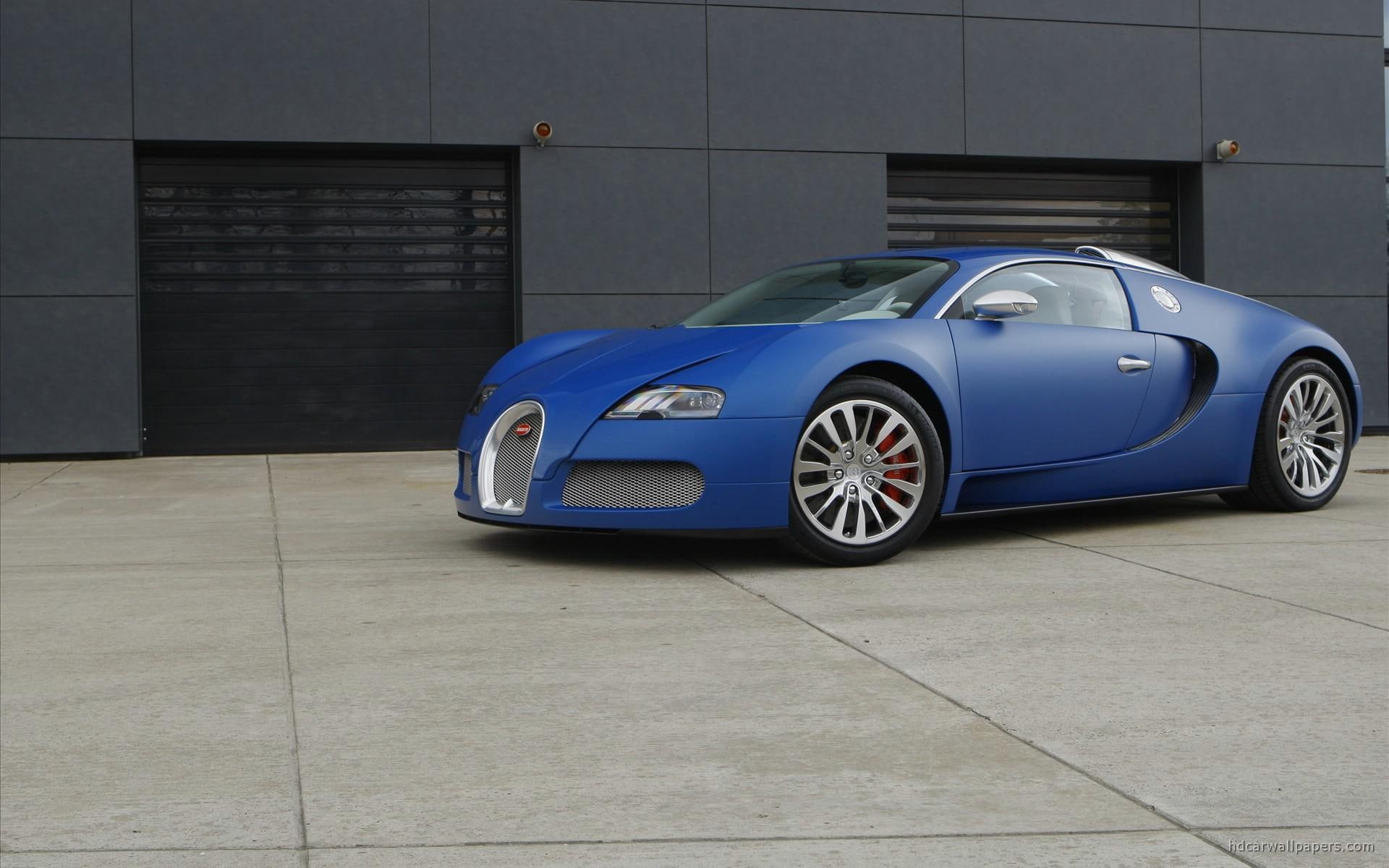 car, bugatti, bleu, veyron, 1080P, sports, centenaire, blue, cars, HD Wallpaper