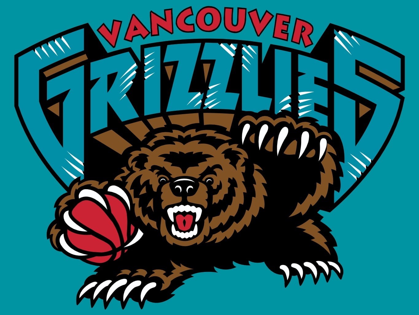 art and craft, Vancouver Grizzlies, Grizzly bear, Vancouver, sports, NBA, sign, western script, disguise, creativity, studio shot, basketball, no people, HD Wallpaper