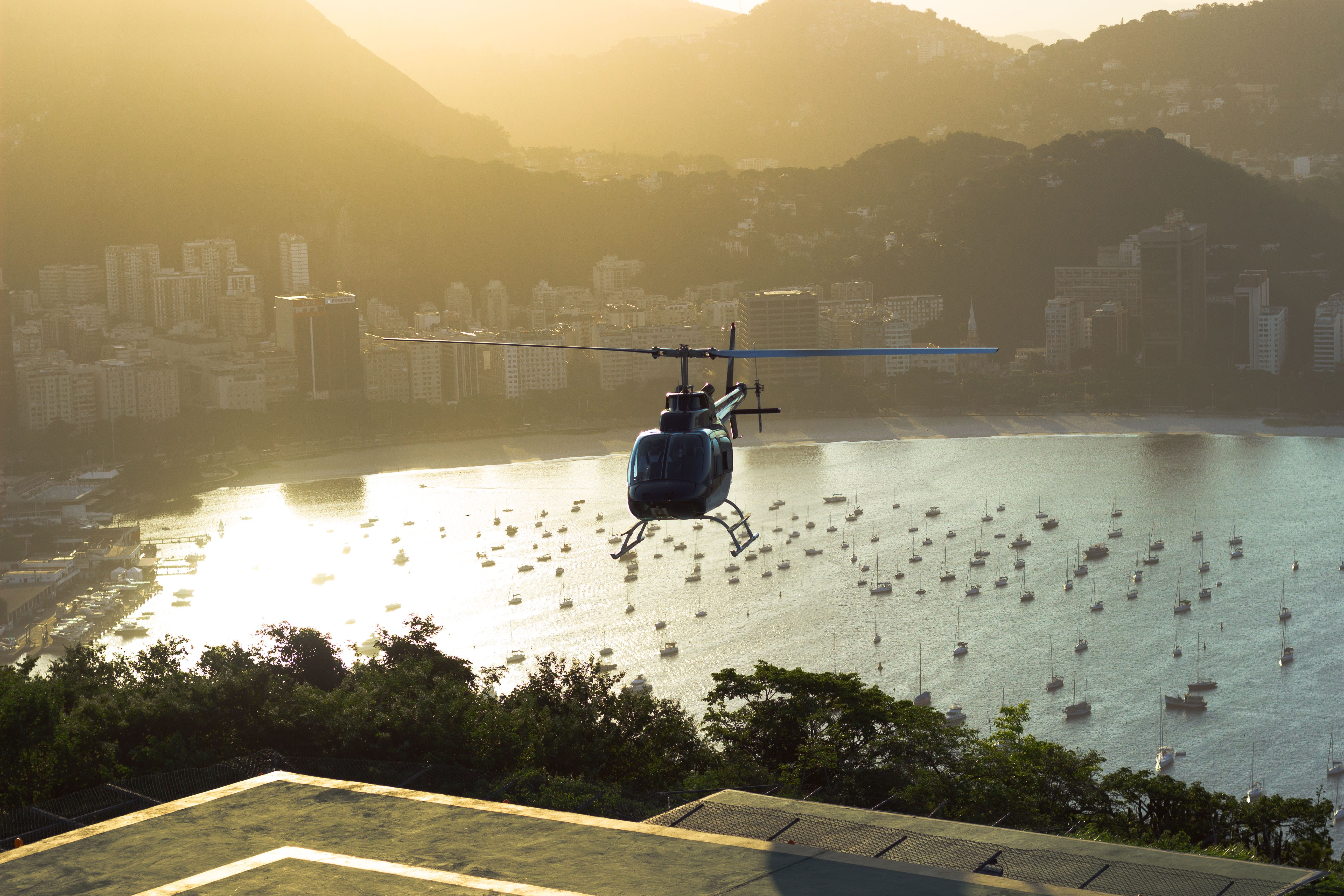 outdoors, animal, steeple, near, transportation, helicopter, sugarloaf mountain, sky, spire, daytime, vessel, no people, overhead cable car, water, buildings, HD Wallpaper