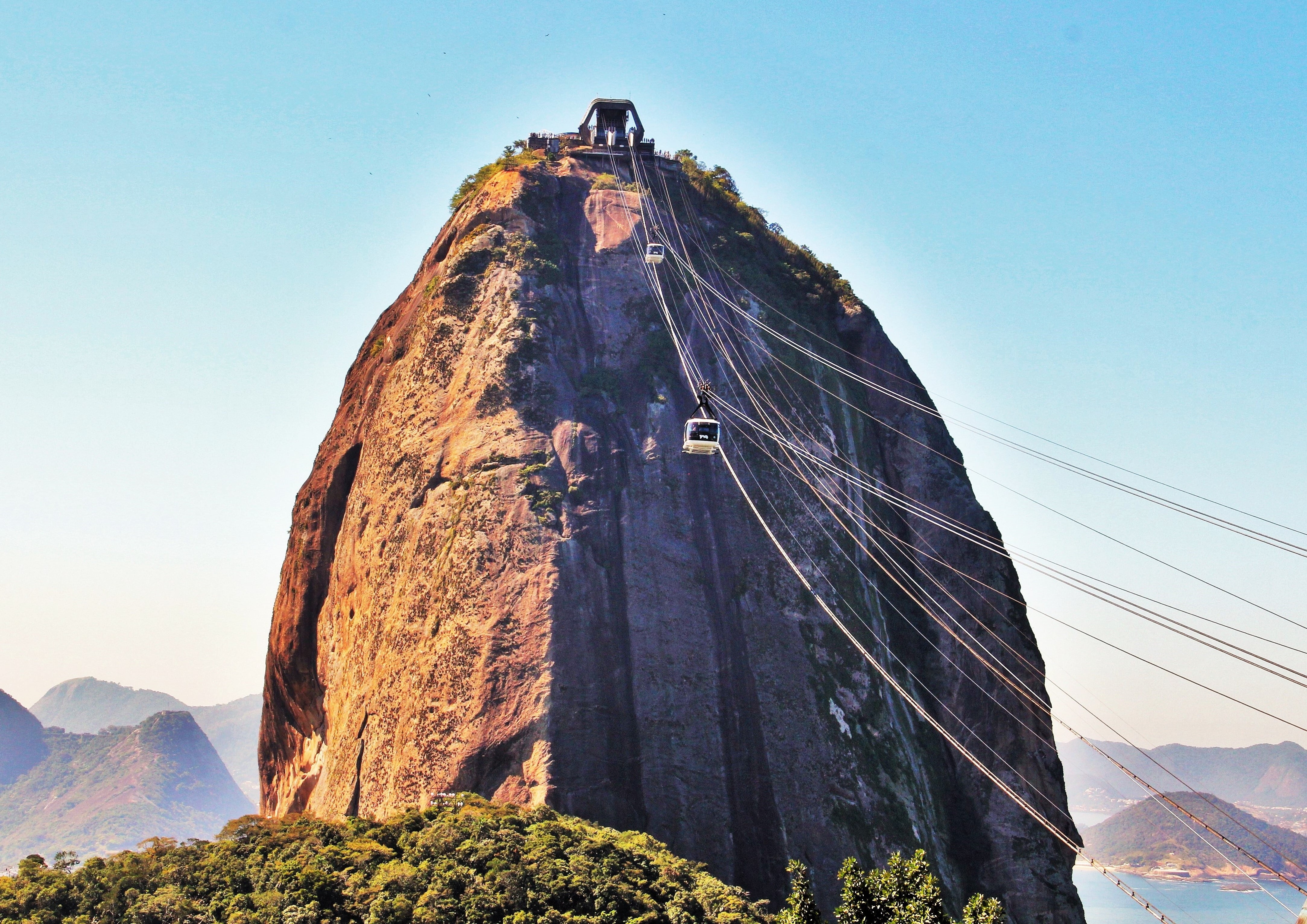 stunning, city, scenics - nature, rio, world famous, places of interest, landscape, interesting, samba city, mountain, day, gorgeous, rock formation, known, HD Wallpaper