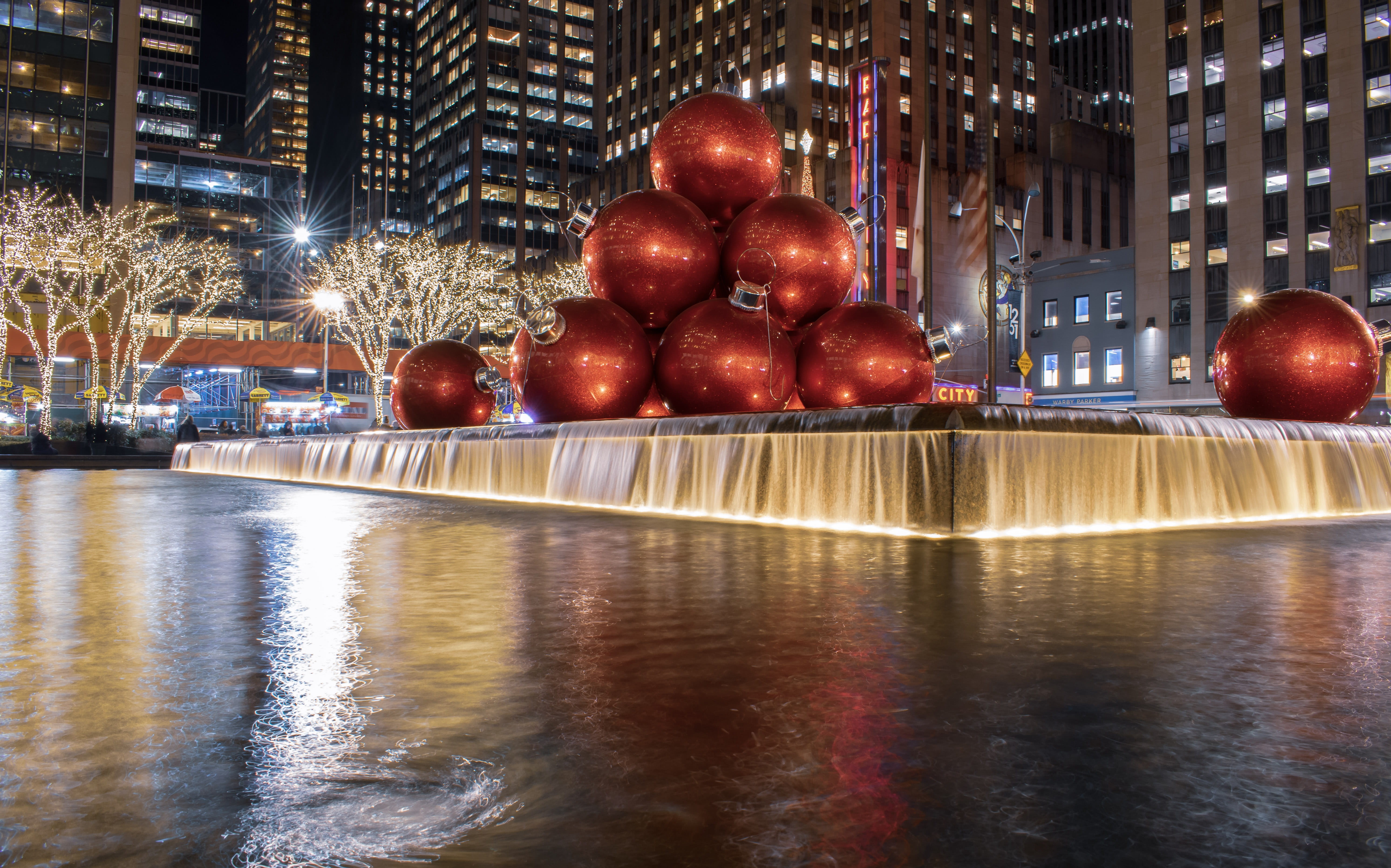 christmasinnyc, sixthavenue, outdoors, waterfront, food, christmas light, canal, christmasphotography, christmas, new york city, city, christmasinny, fruit, HD Wallpaper