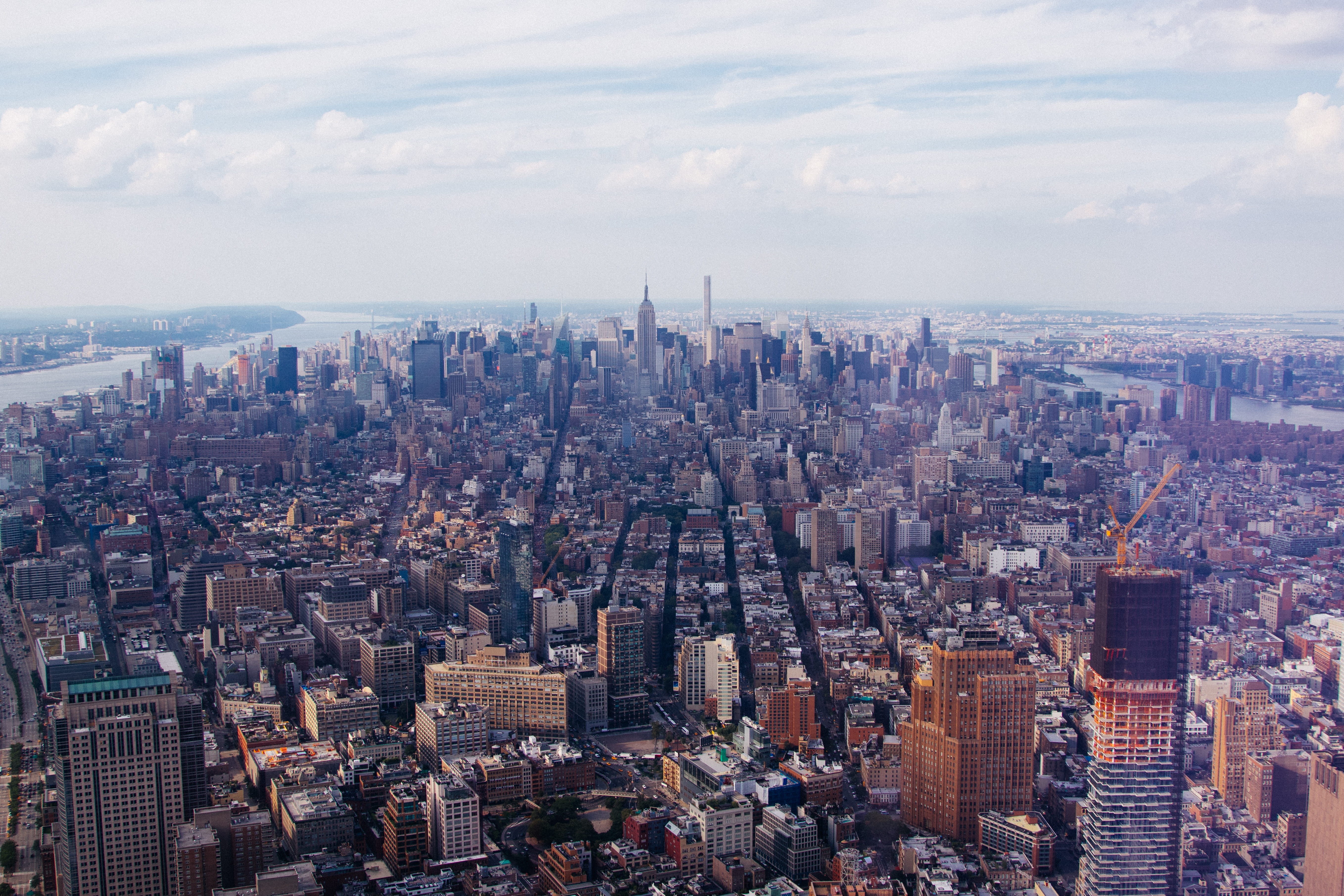 s, dom tower, nature, avenue, nyc, view, skyscraper, city, one world trade center, district, eye, architecture, tall - high, cityscape, built structure, HD Wallpaper