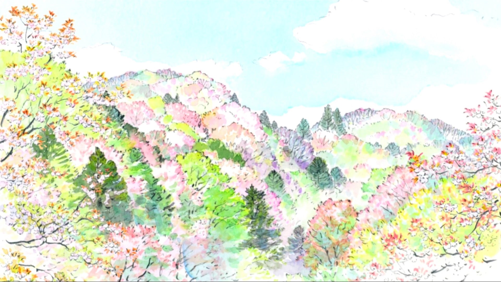 princess, growth, nature, tranquility, day, plant part, flowering plant, 1080P, beauty in nature, outdoors, The Tale of Princess Kaguya, low angle view, HD Wallpaper