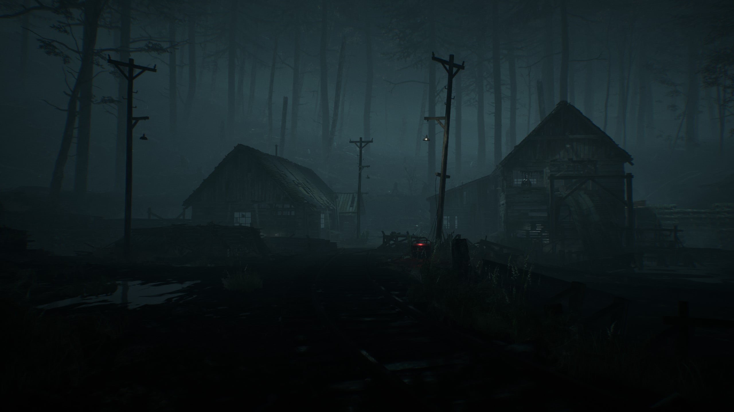 Blair Witch (Video Game), 2K, Blair Witch, Sawmill, Video Game, Forest, HD Wallpaper