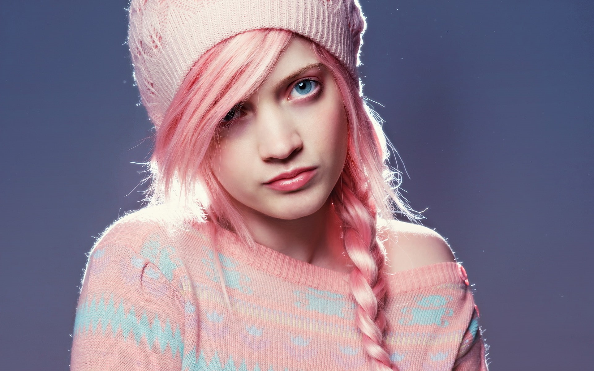 1080P, pink, hot babes and girls, girl, HD Wallpaper