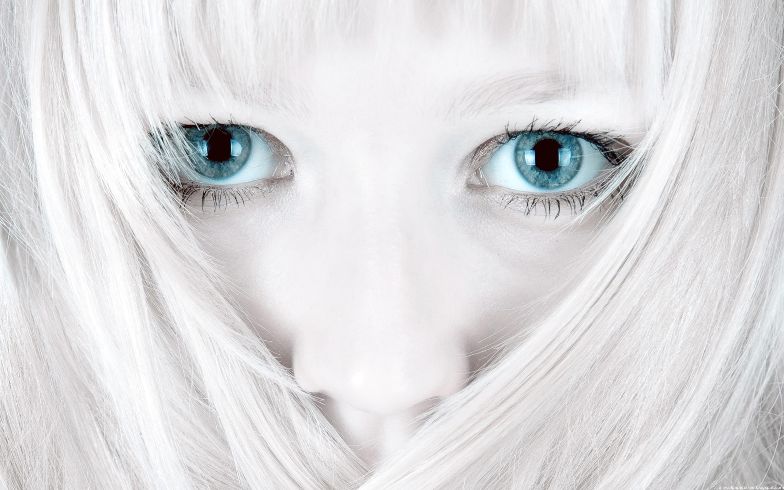 2K, eyes, hot babes and girls, girl, blue, HD Wallpaper