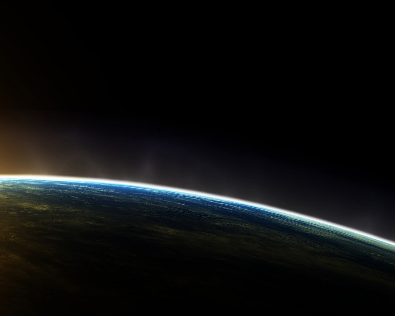 futuristic, satellite view, astronomy, nature, light - natural phenomenon, illuminated, horizon over land, abstract, outdoors, night, planet earth, black background, HD Wallpaper