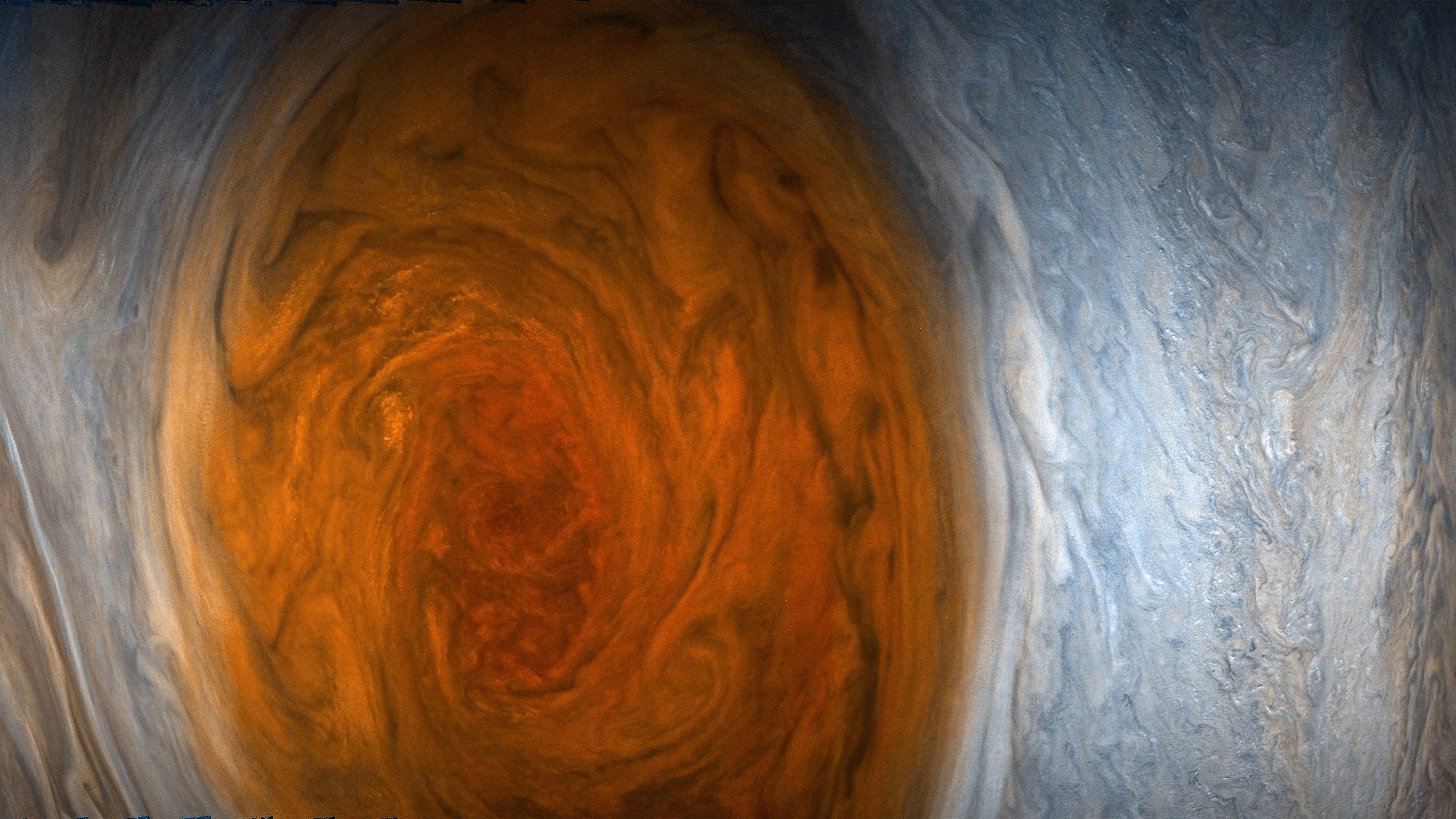 NASA, close, great, space, 5k, 5K, photo, Jupiter, storm, Juno, HD Wallpaper