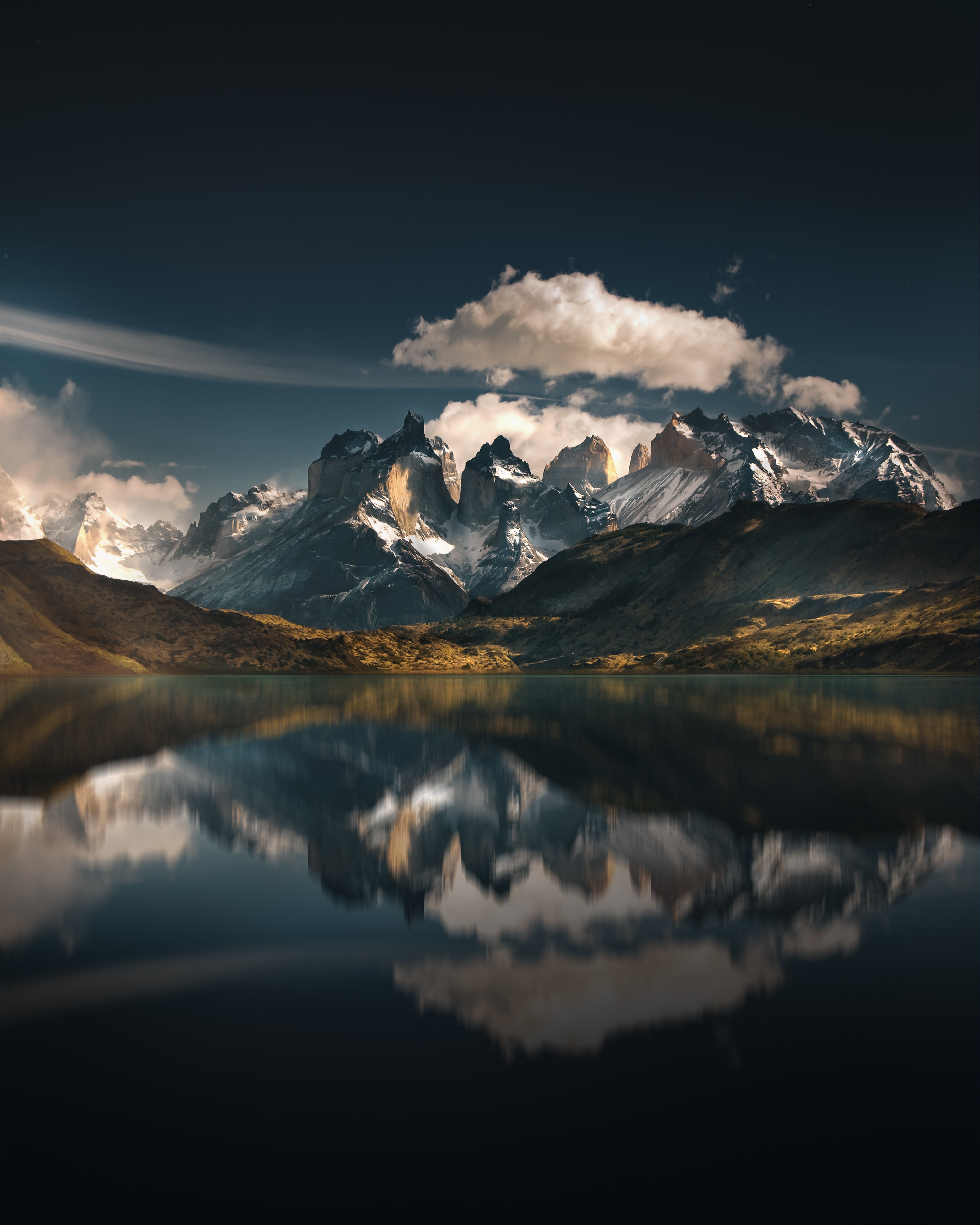 himalayas, beauty In Nature, mountain Peak, idyllic, national park, landscape, mountain, adventure, summer, famous Place, water, reflection, journey, tranquil Scene, Phone HD Wallpaper