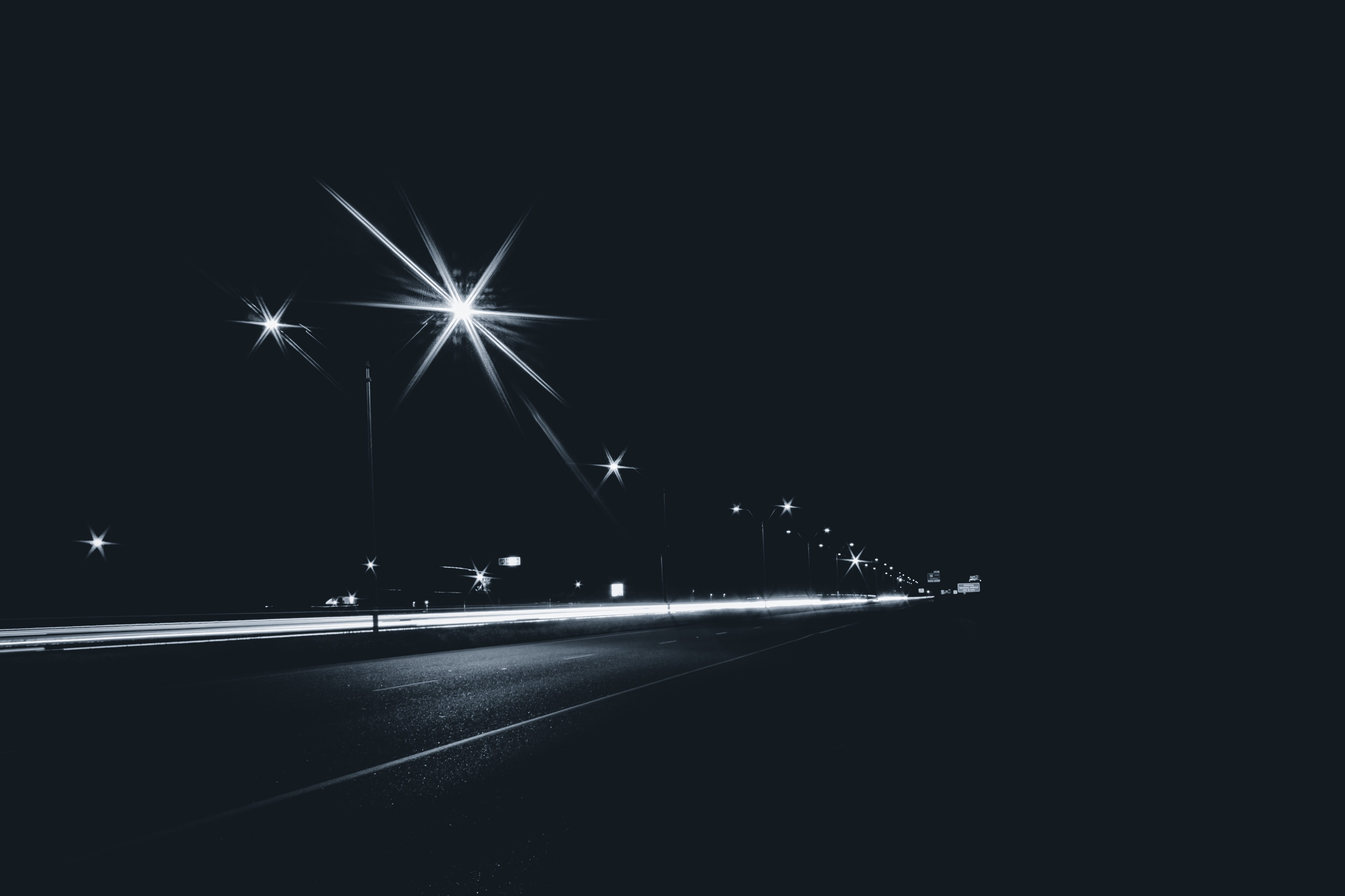 light trail, photography, illuminated, motor vehicle, city, long exposure, no people, night, motion, outdoors, nigth, transportation, 5K, architecture, HD Wallpaper