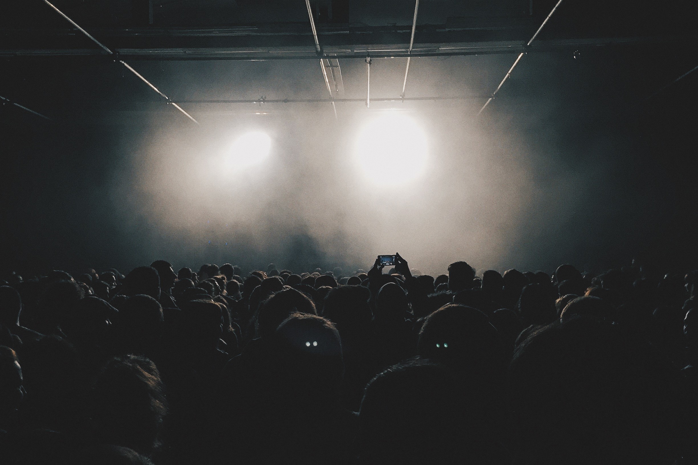 nightlife, arts culture and entertainment, untitled, music Festival, spotlight, people, positive emotion, 1080P, stage - Performance Space, event, party, HD Wallpaper