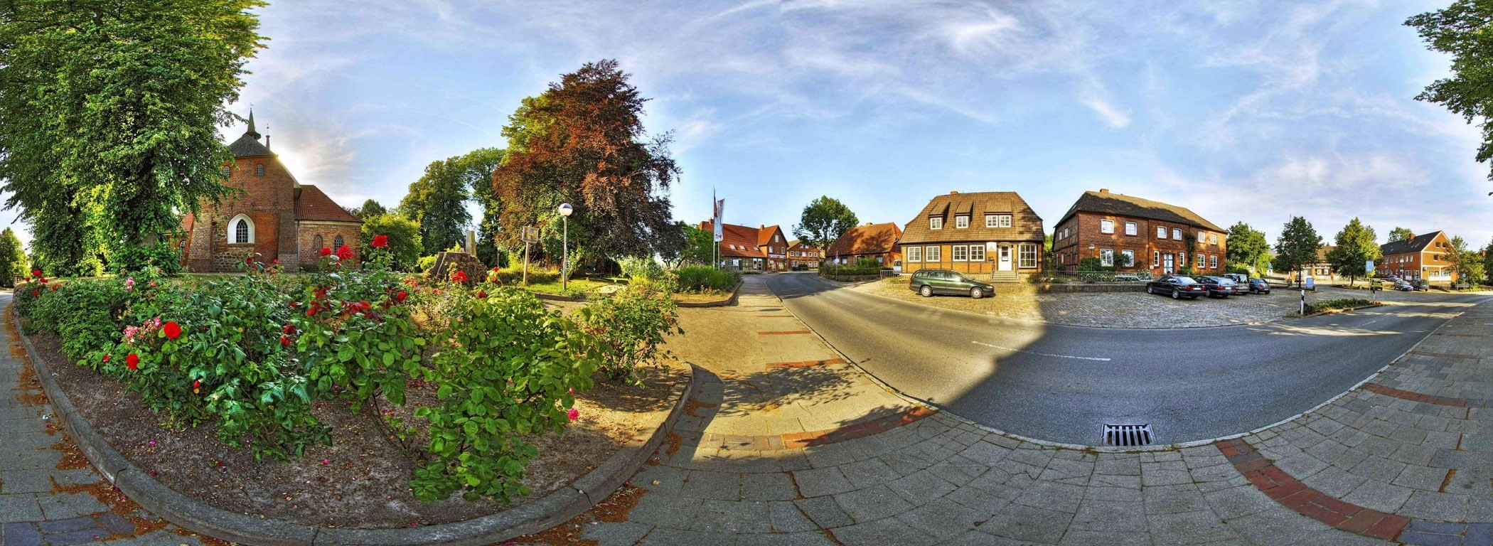 landscape, 1080P, fisheye lens, HDR, HD Wallpaper