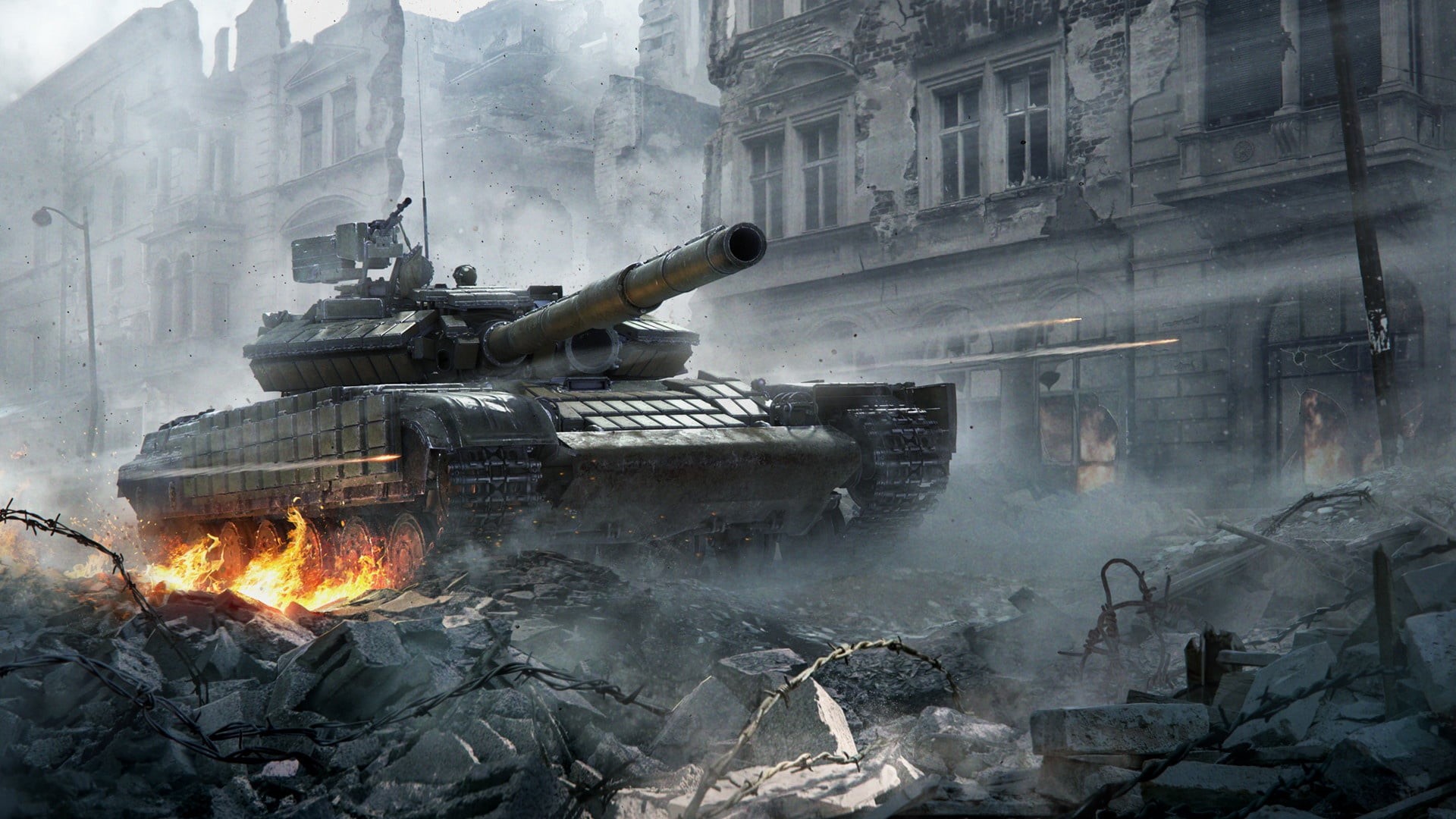 War Thunder, Tank, Video Game, 1080P, T-90, HD Wallpaper