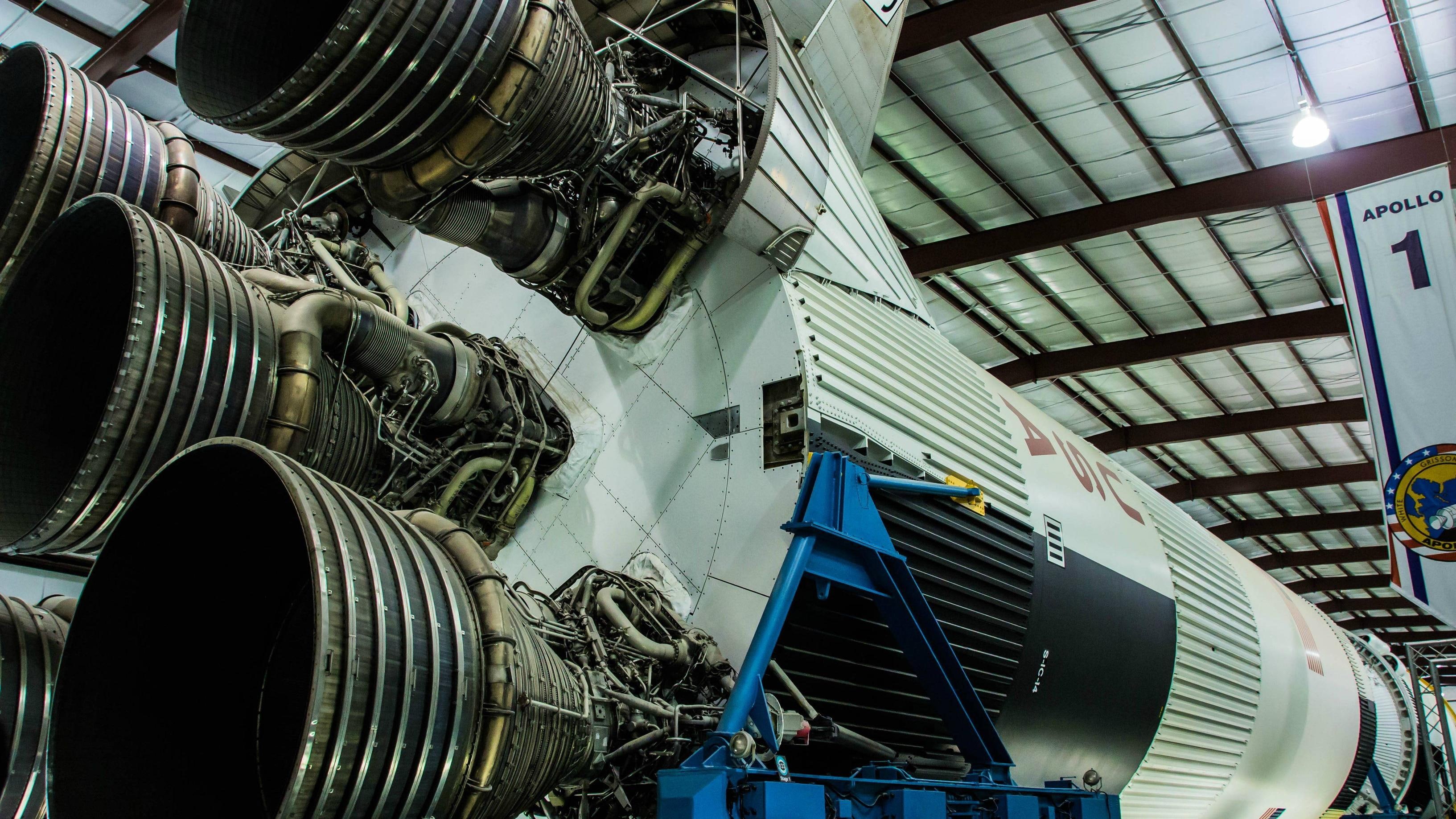 Saturn V, 2K, Vehicles, HD Wallpaper