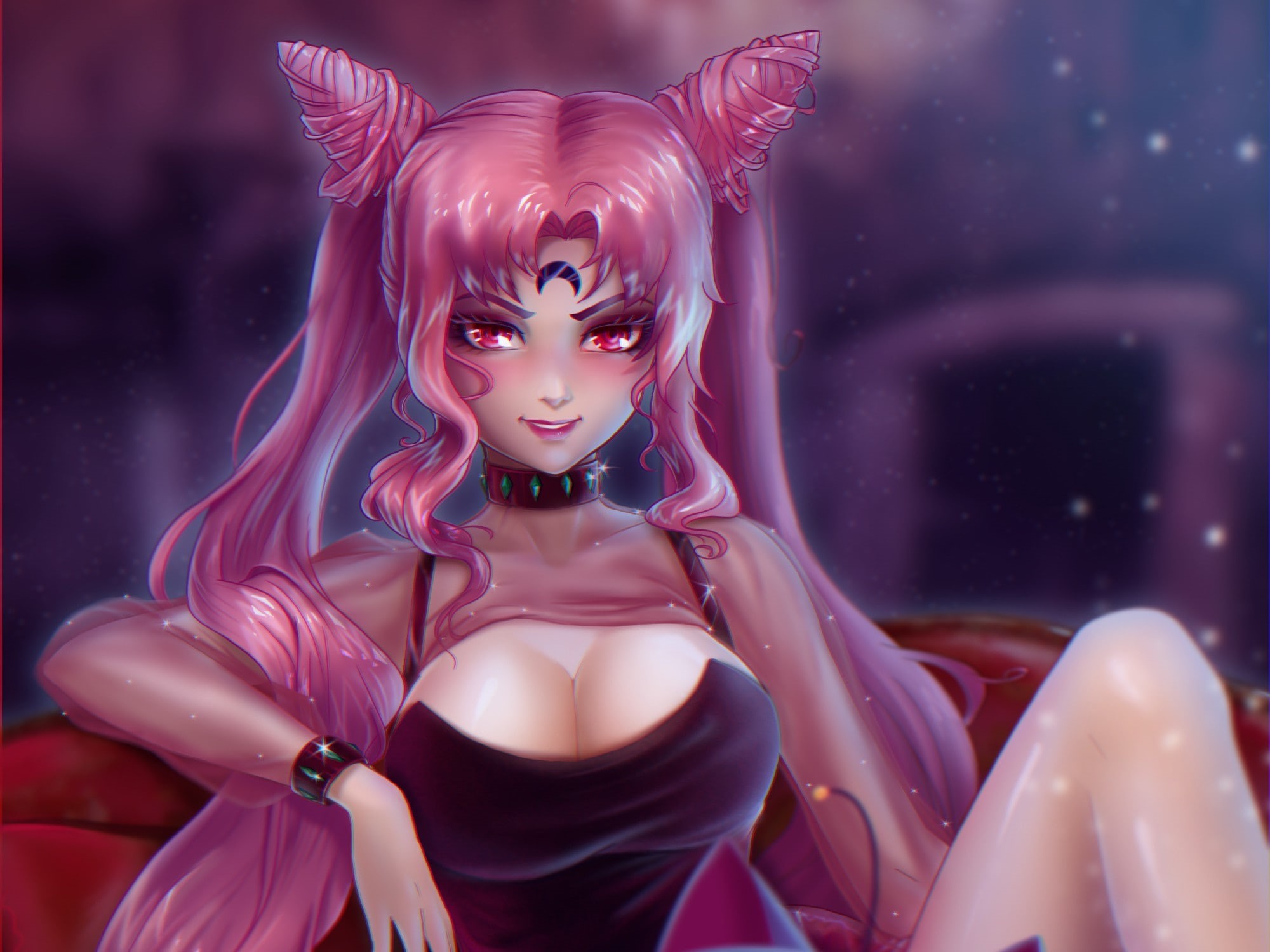 Black Lady, 1080P, anime girls, anime, Sailor Moon, HD Wallpaper