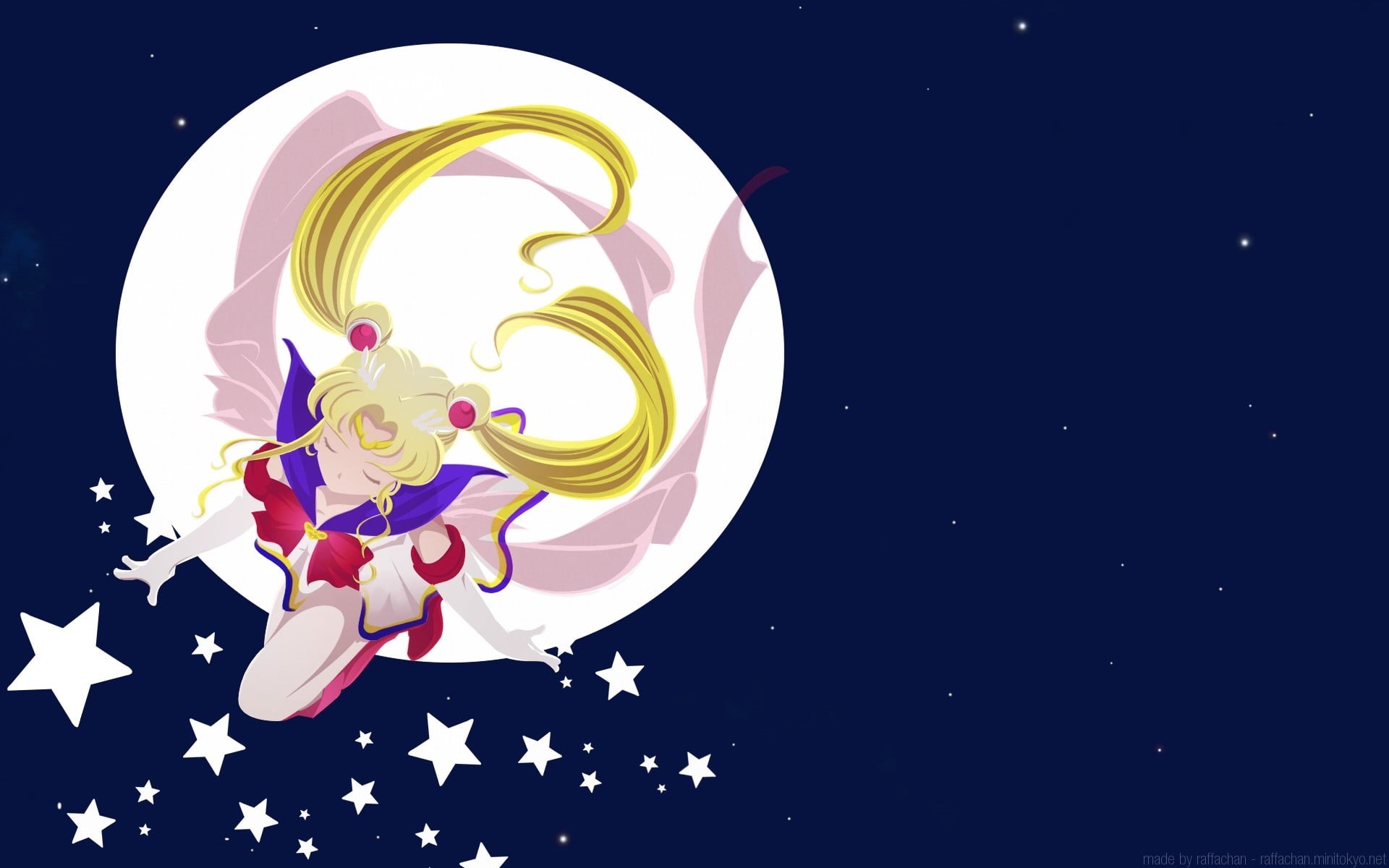 indoors, black background, representation, art and craft, no people, studio shot, pattern, multi colored, blue background, water, Sailor Moon, cut out, HD Wallpaper