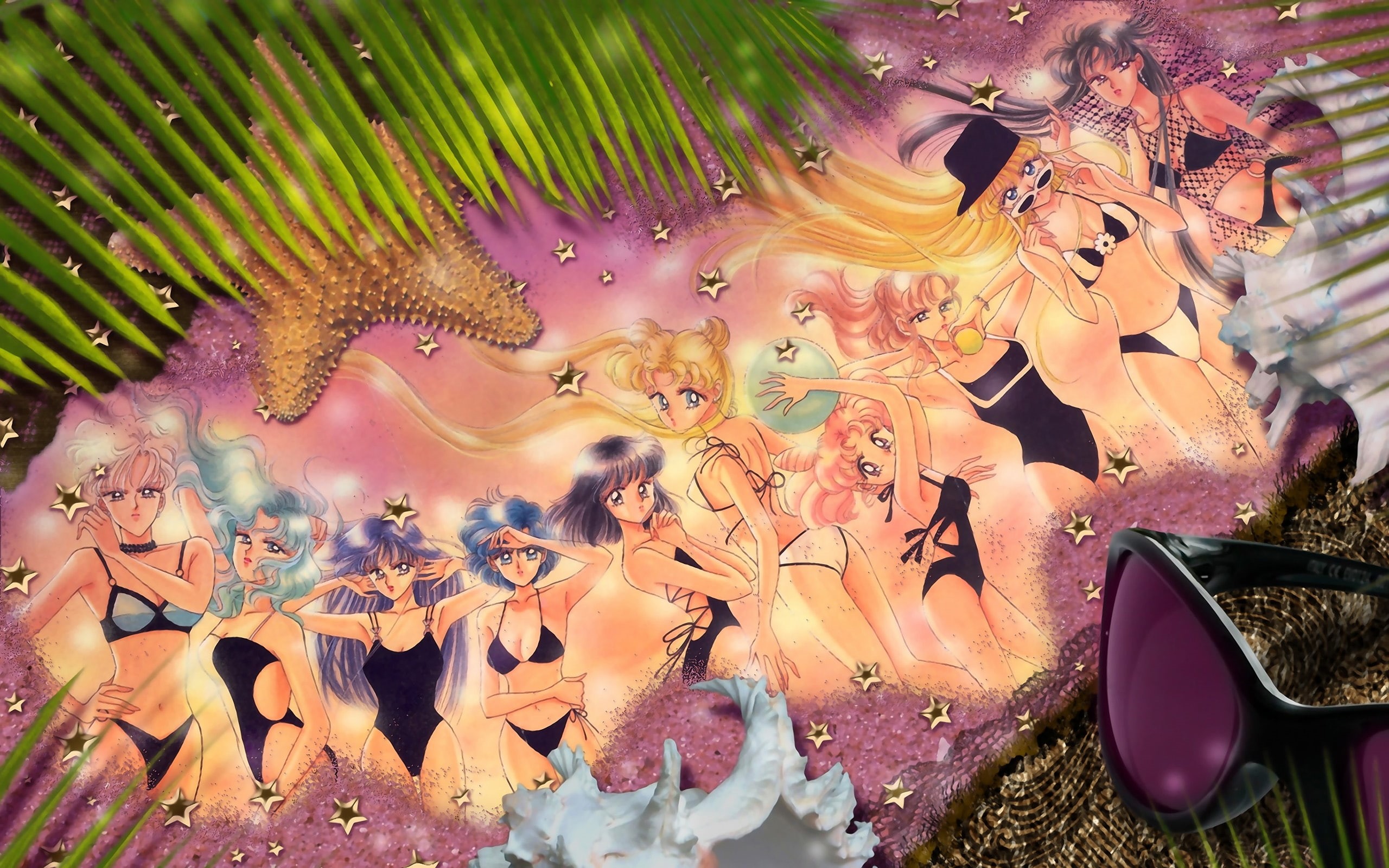 anime, Sailor Moon, x, moon, sailor, 2K, art, hd, HD Wallpaper