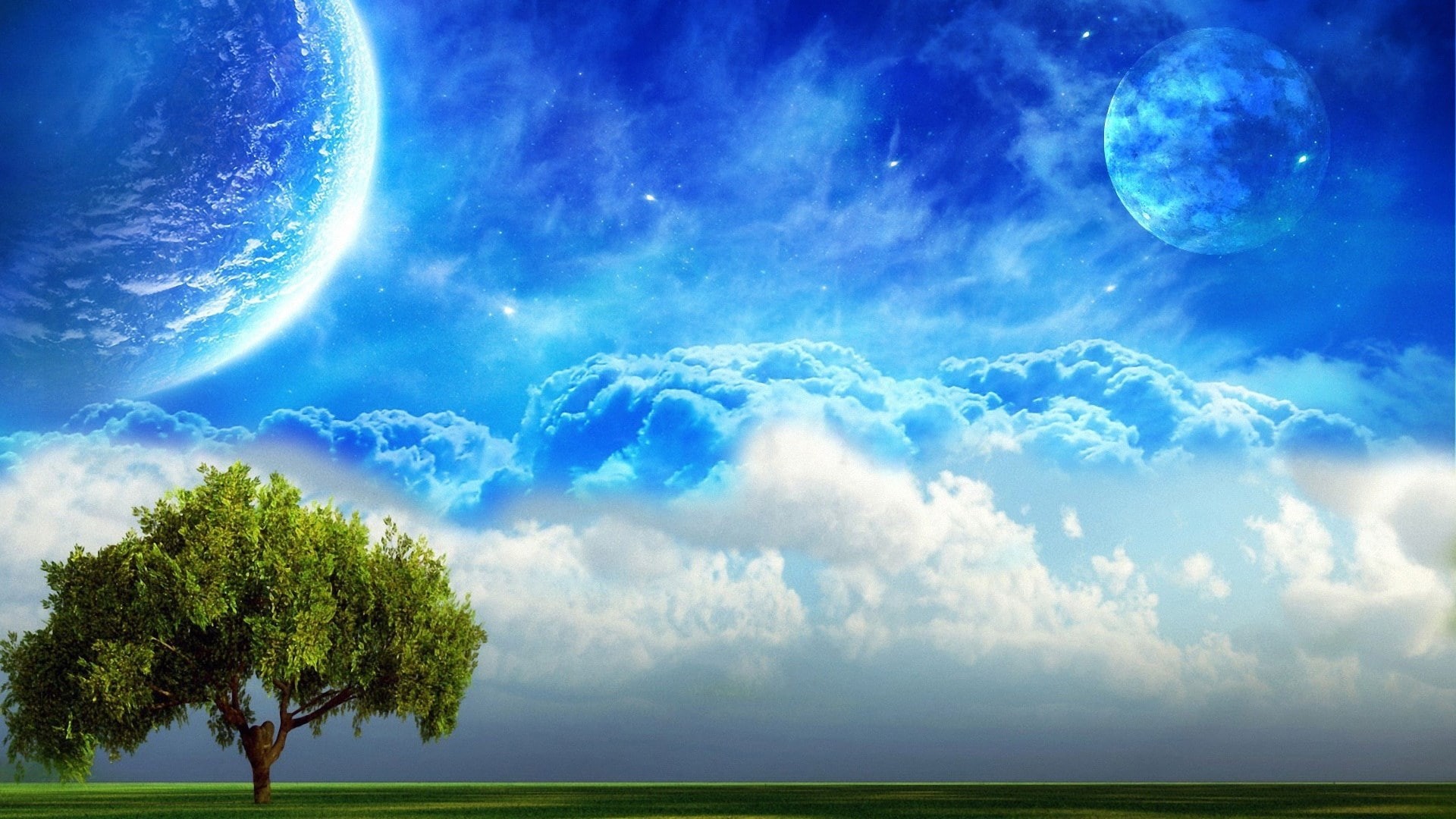 1080P, a dreamy world, HD Wallpaper